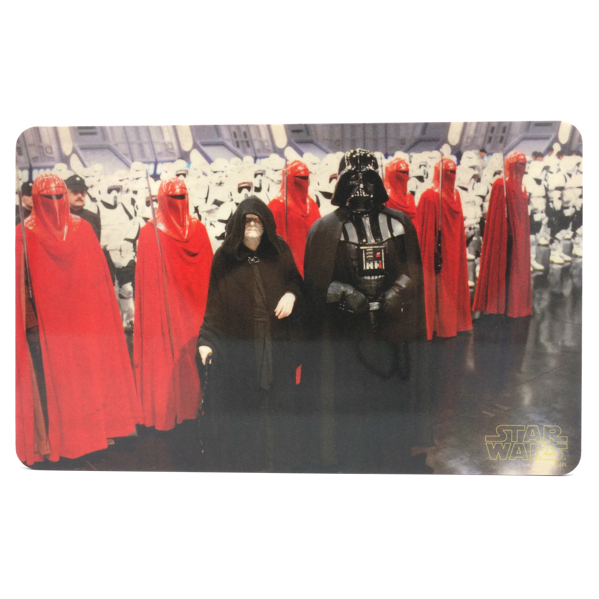 Frühstücksbrettchen Star Wars "Darth Vader with Palpatine and Red Guards"