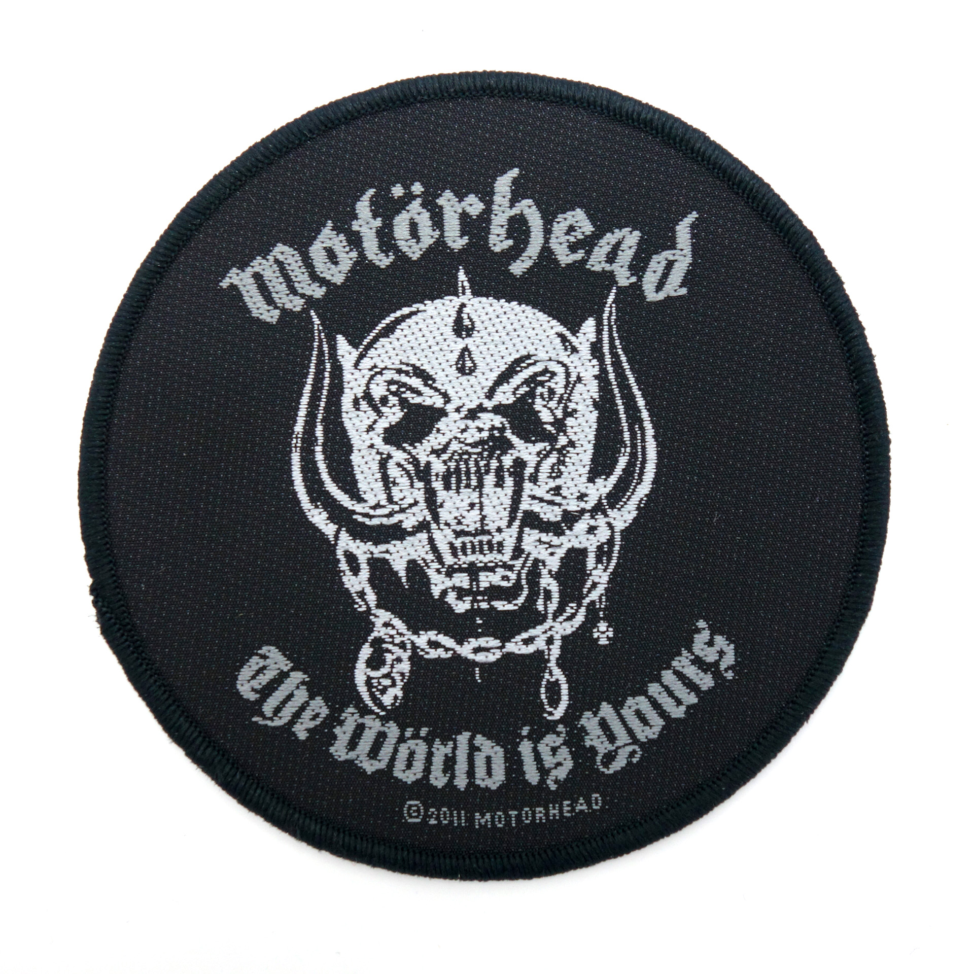 Band Patch Motörhead The World Is Yours Aufnäher
