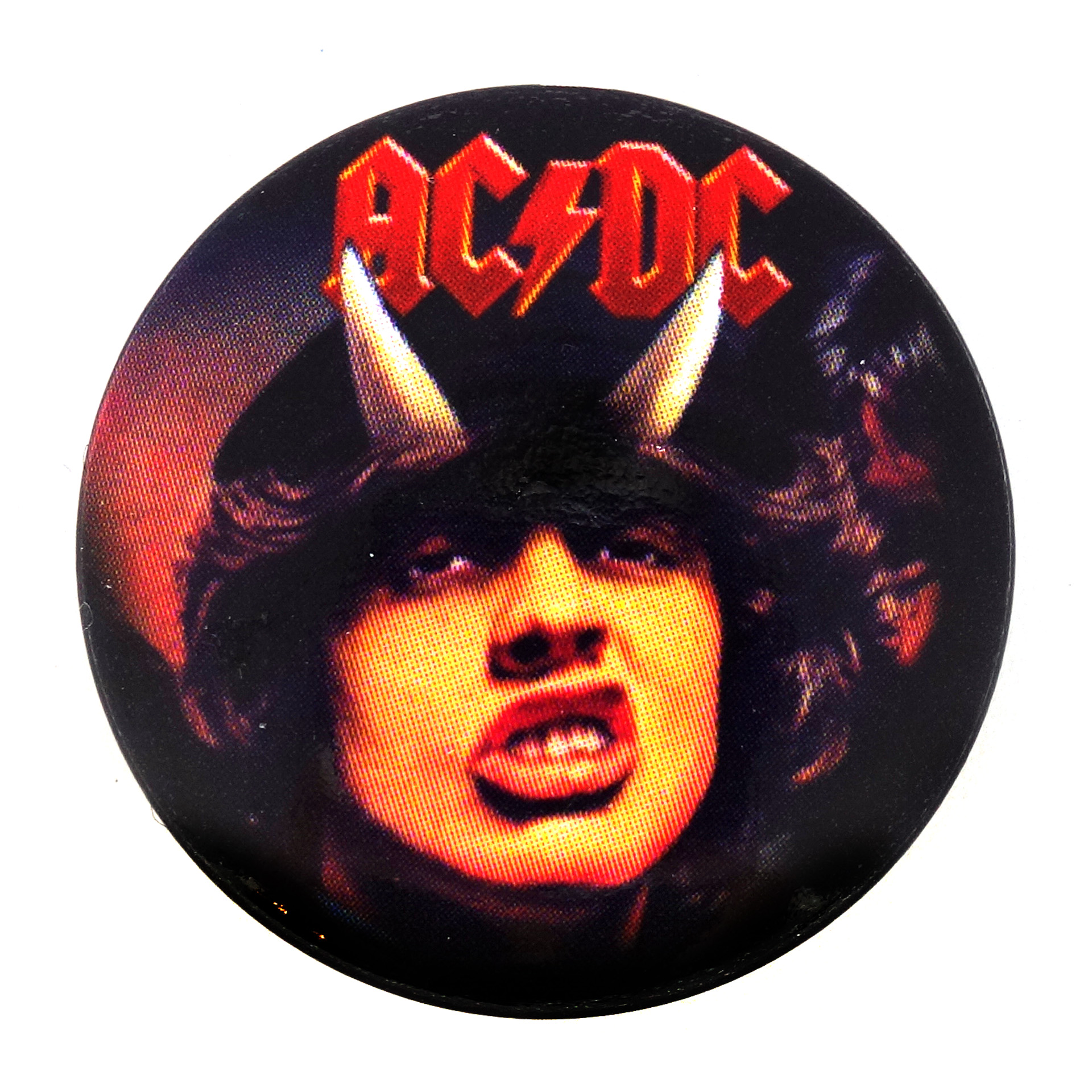 AC/DC Button Hörner Bon Scott