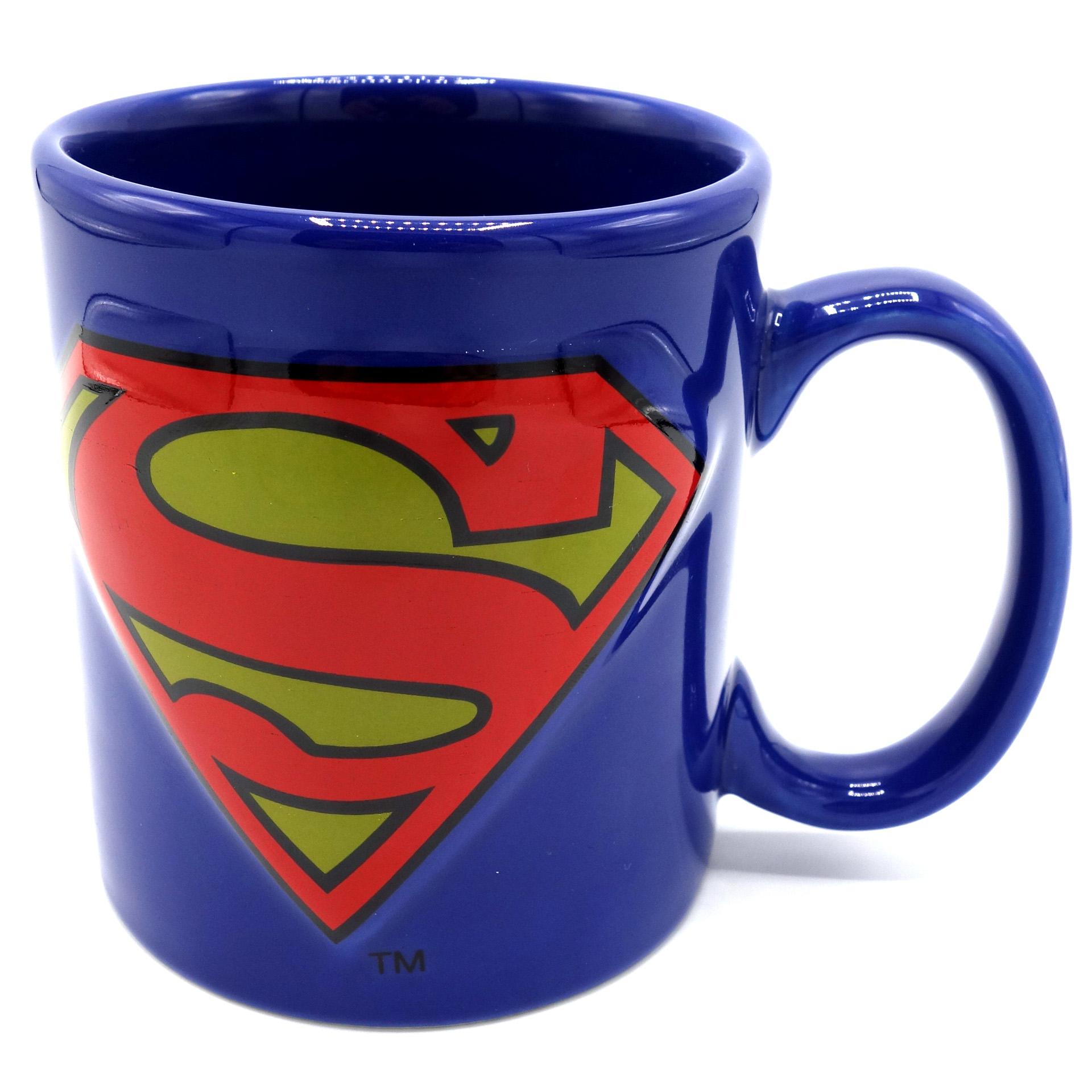 Superman 3D Tasse "Superman Logo" Embossed Mug