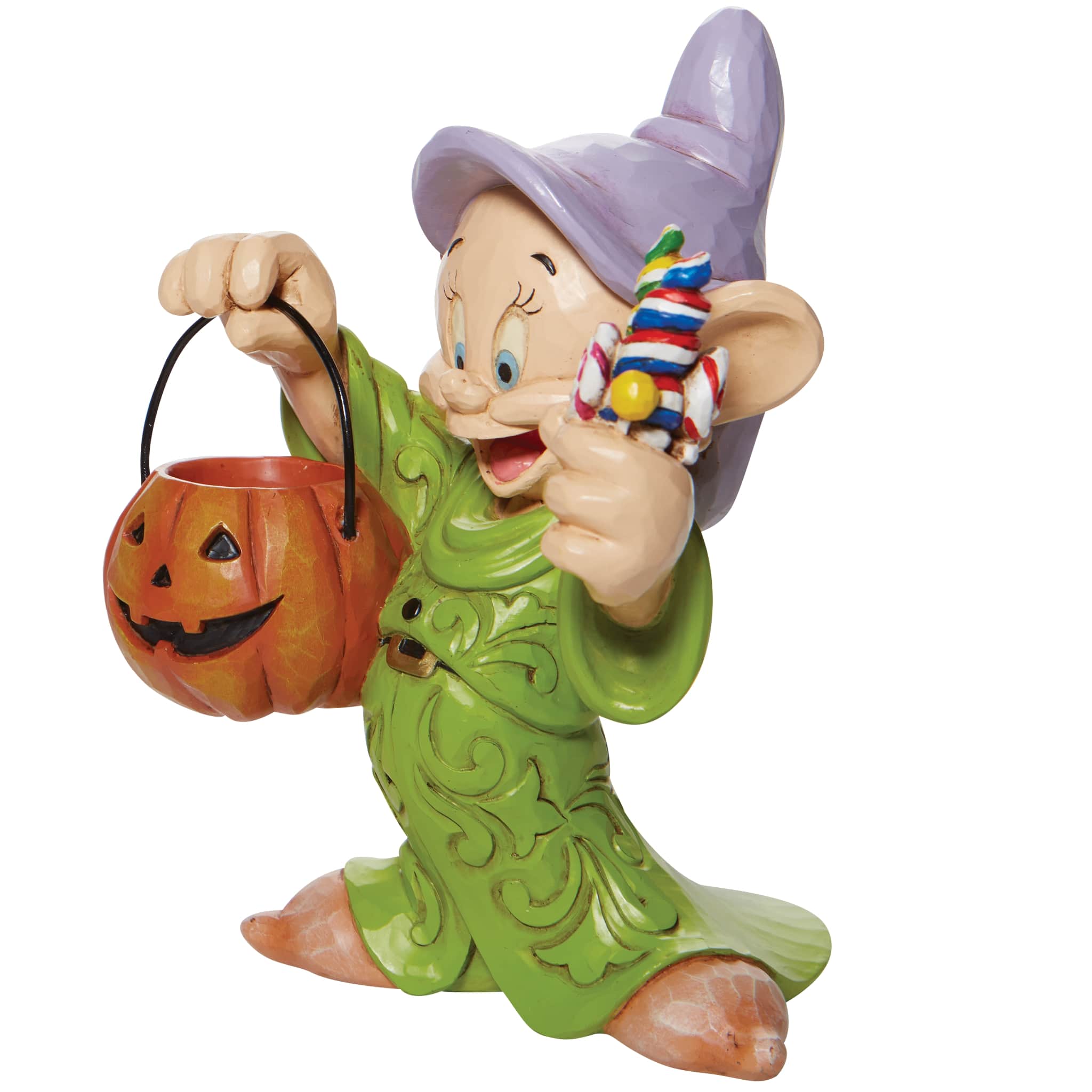 Sammelfigur Disney 7 Zwerge Dopey Trick-or-Treating  Cheerful Candy Collector Halloween