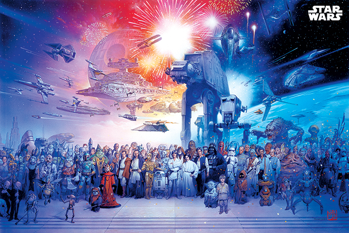 Poster Star Wars Universe