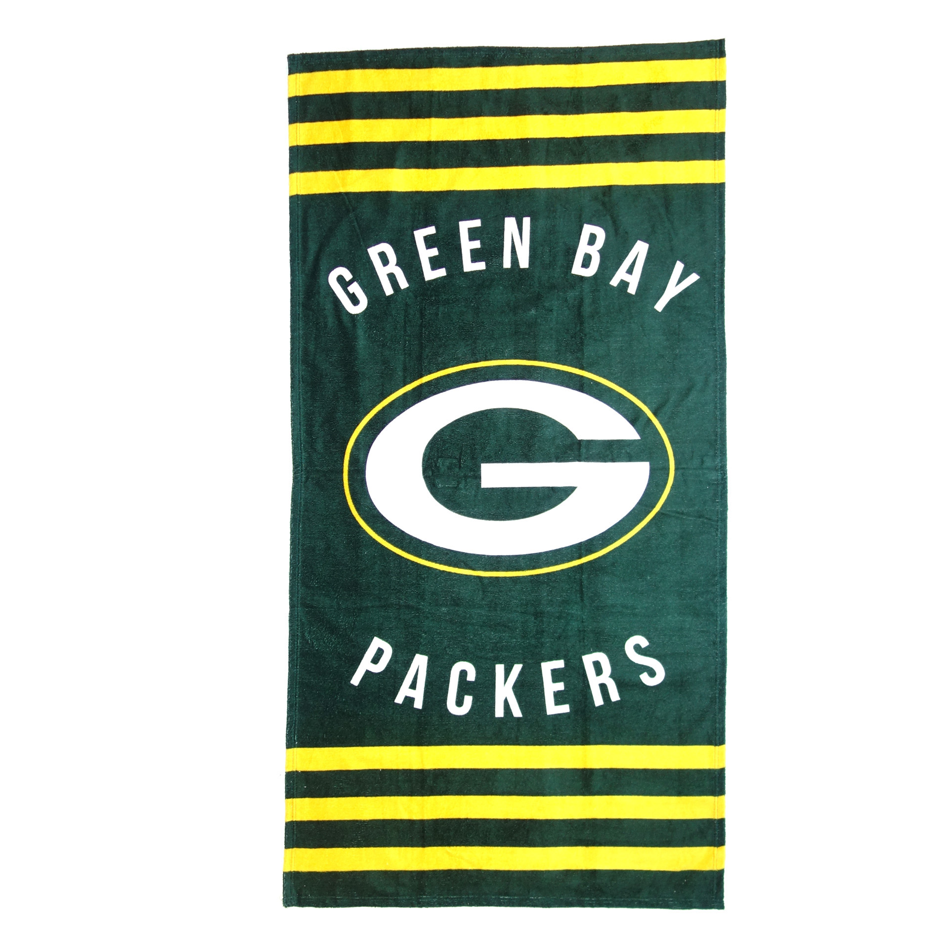 NFL Duschtuch Green Bay Packers Streifen Beach Towel
