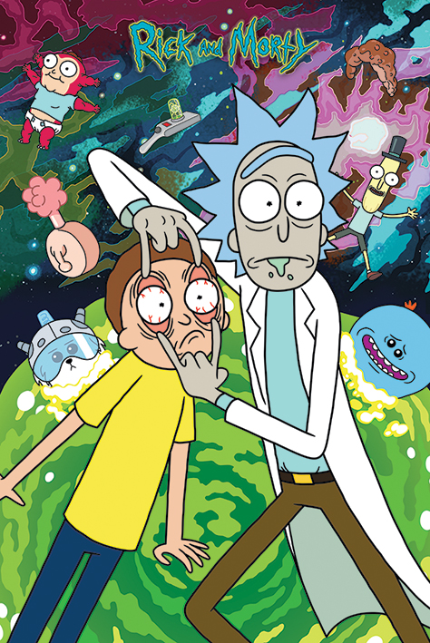 Poster Rick and Morty Watch