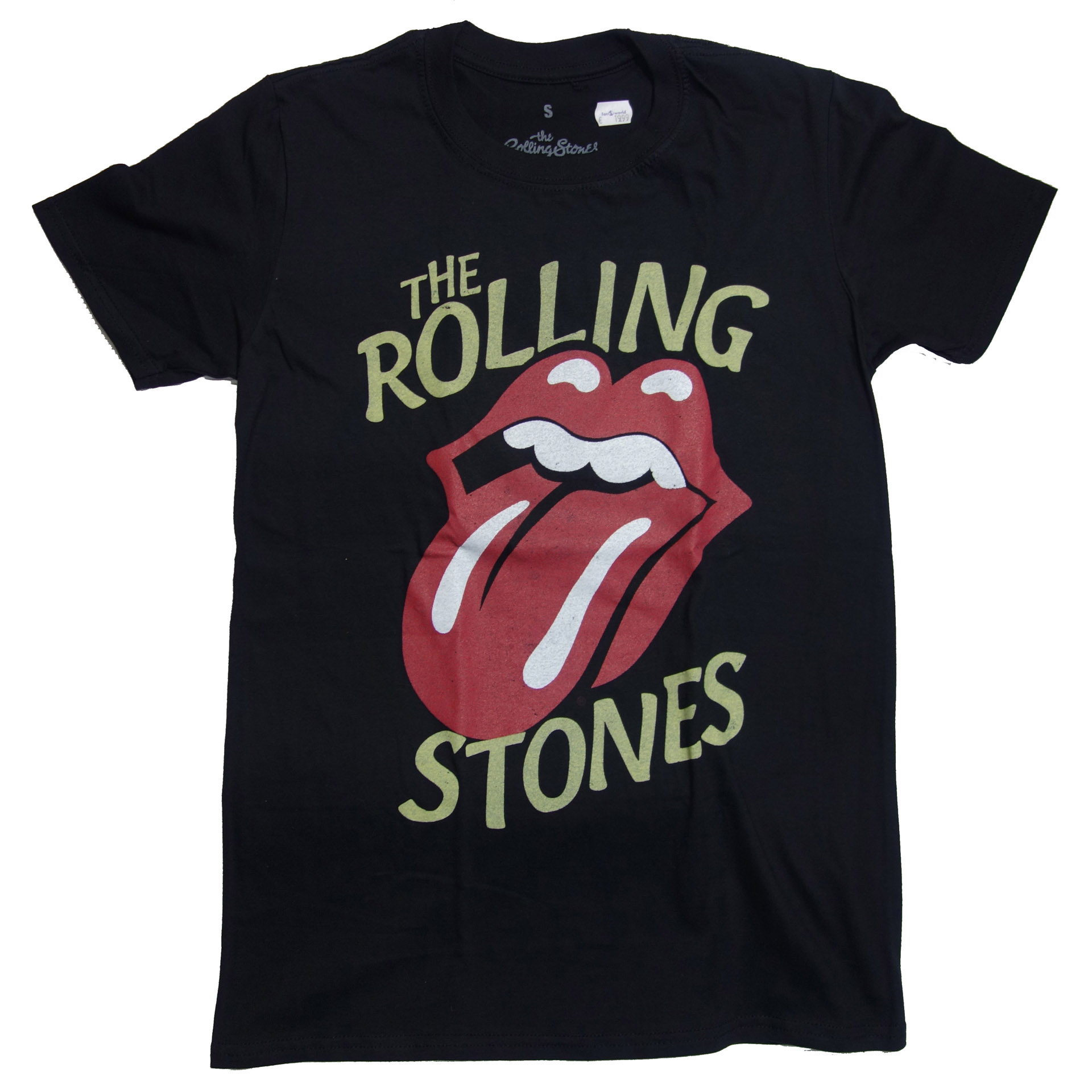 T-Shirt The Rolling Stones Vintage Typeface