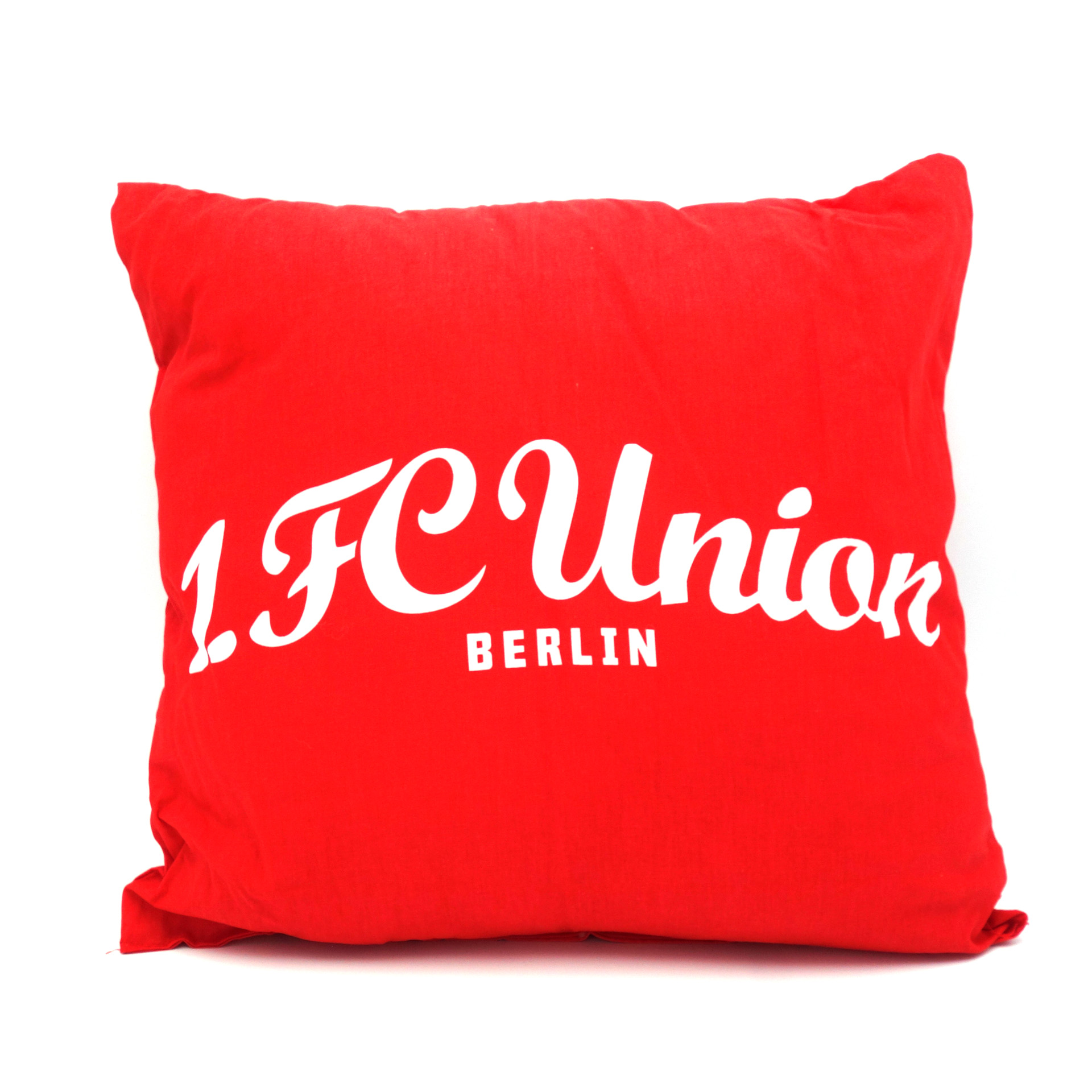 Union Berlin Kissen Schriftzug