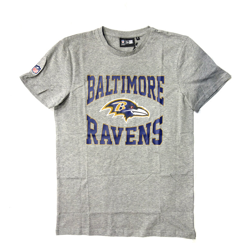 NFL New Era T-Shirt Baltimore Ravens Grau 