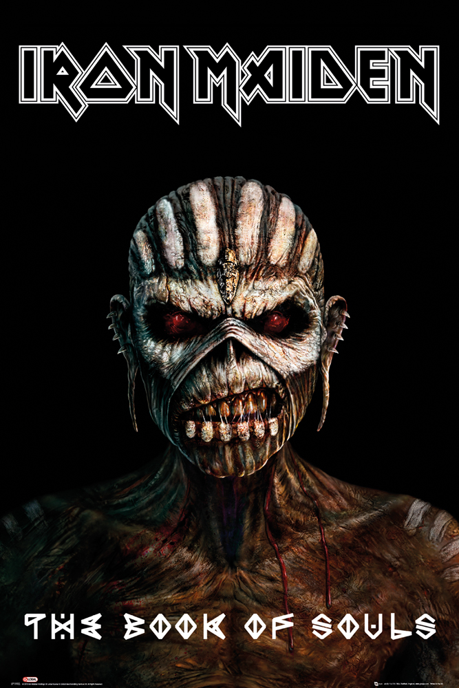Poster Iron Maiden The Book Of Souls