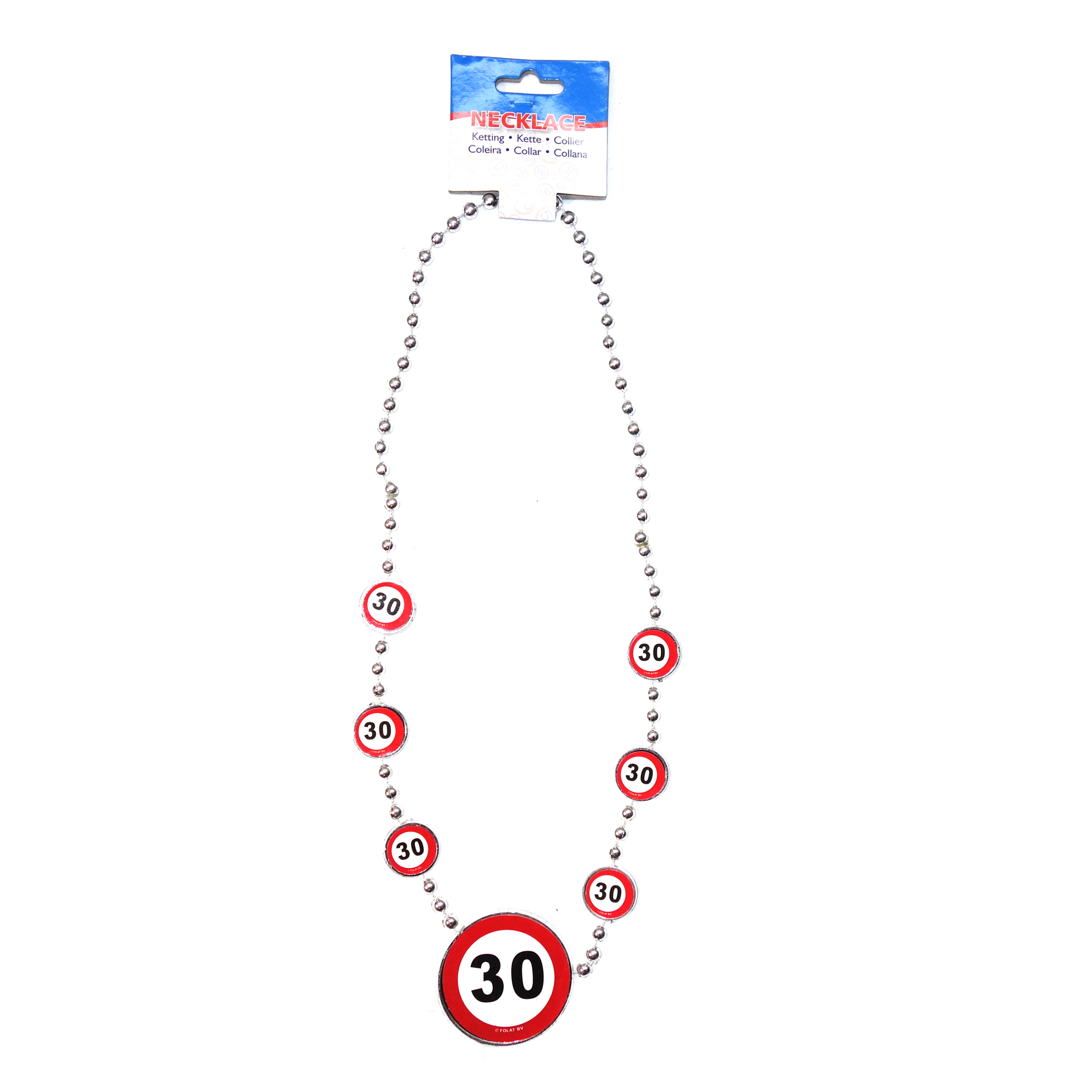Geburtstagsdekoration "30" Halskette