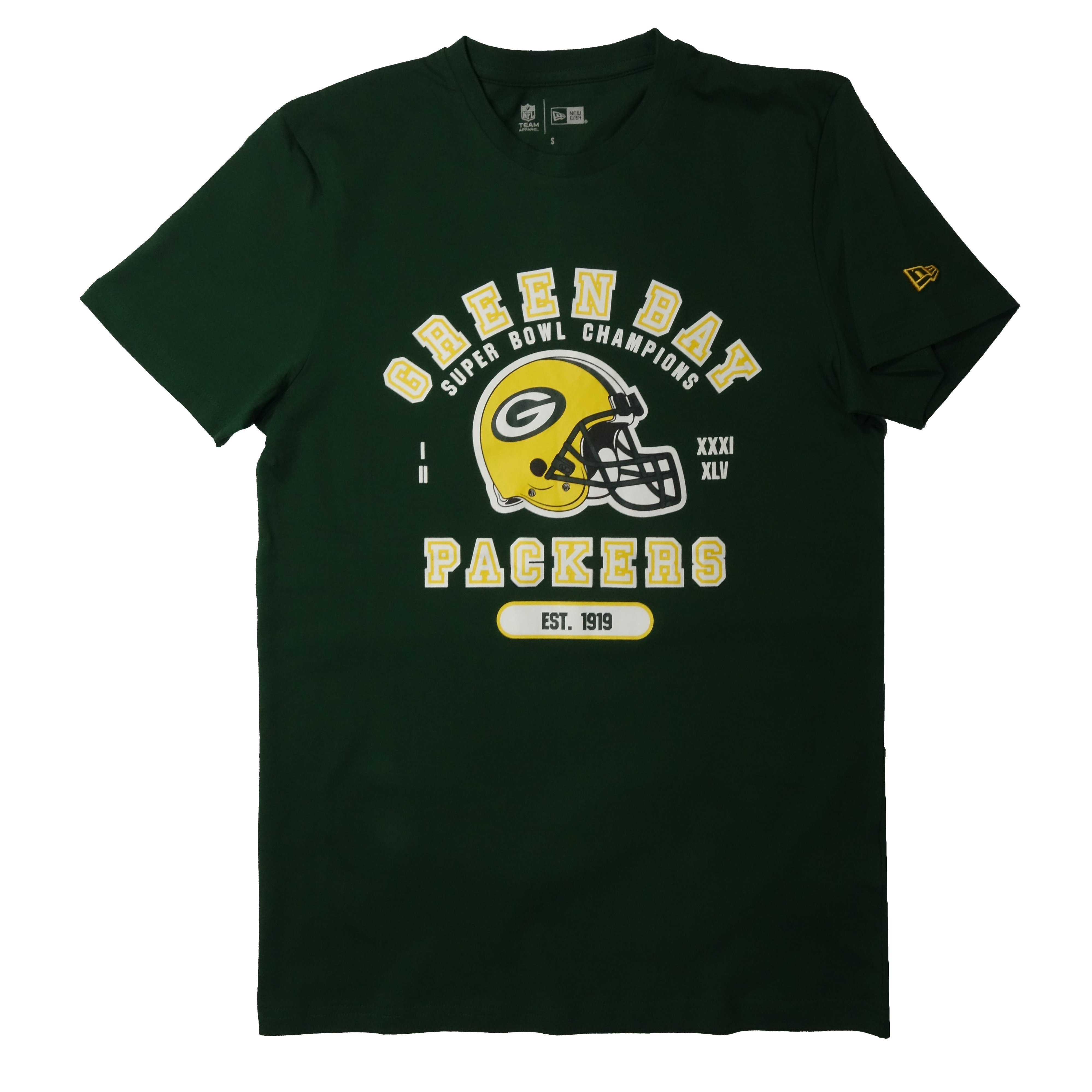 NFL New Era T-Shirt Green Bay Packers Superbowl Champion