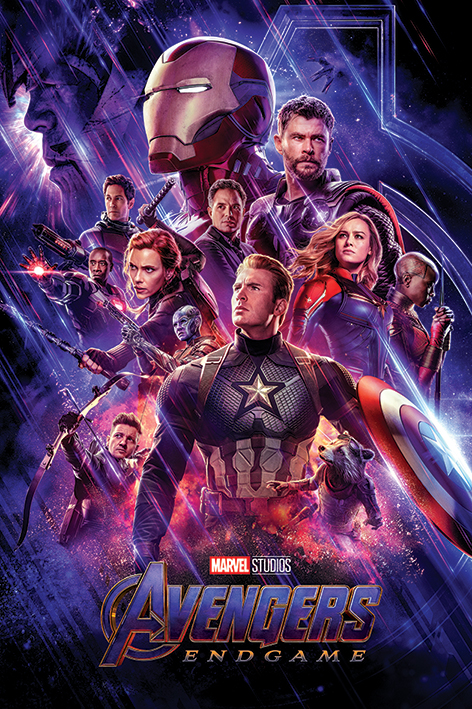 Poster Avengers Endgame Journey's End