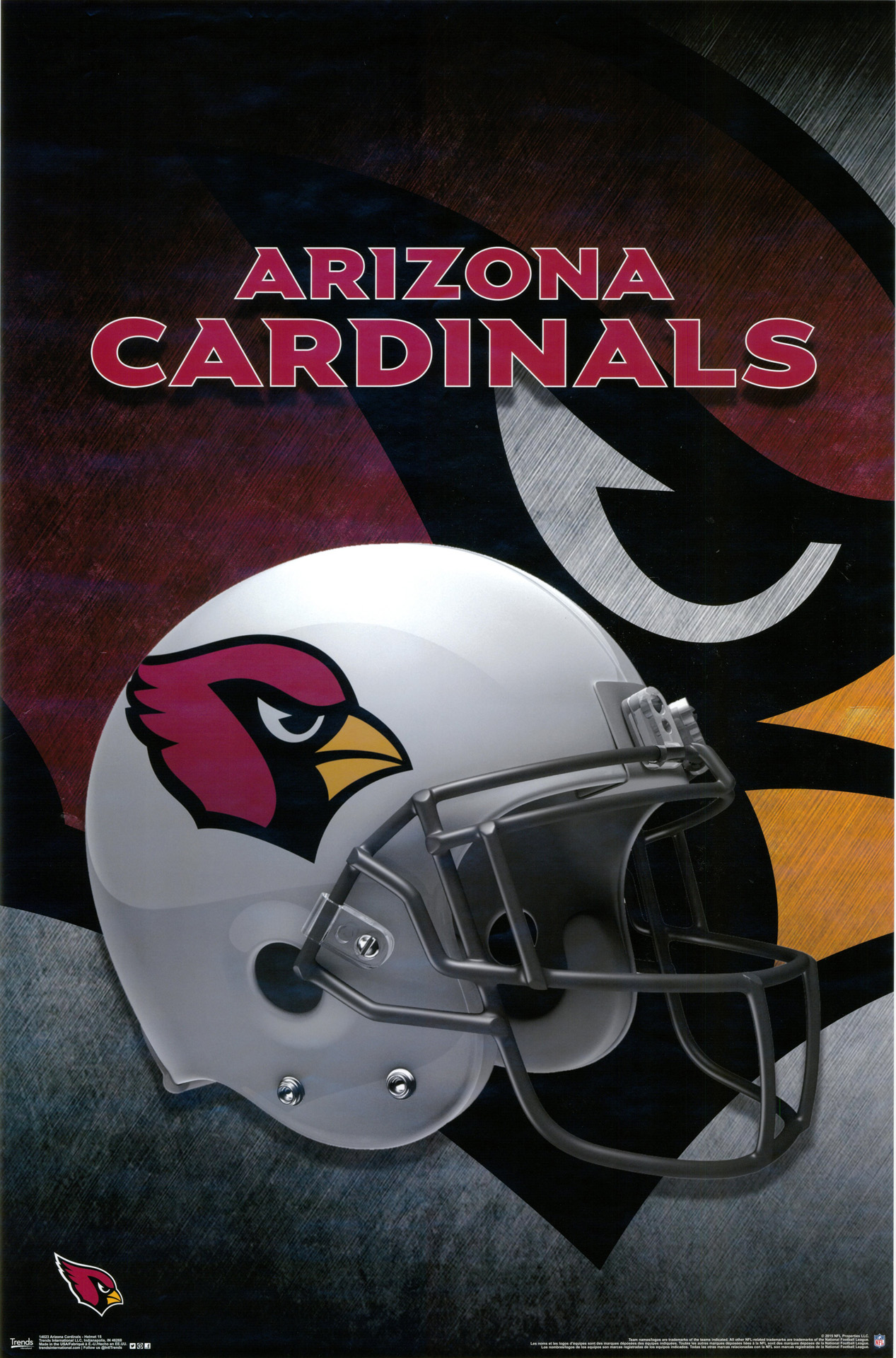 Poster Arizona Cardinals NFL Football Team Helm