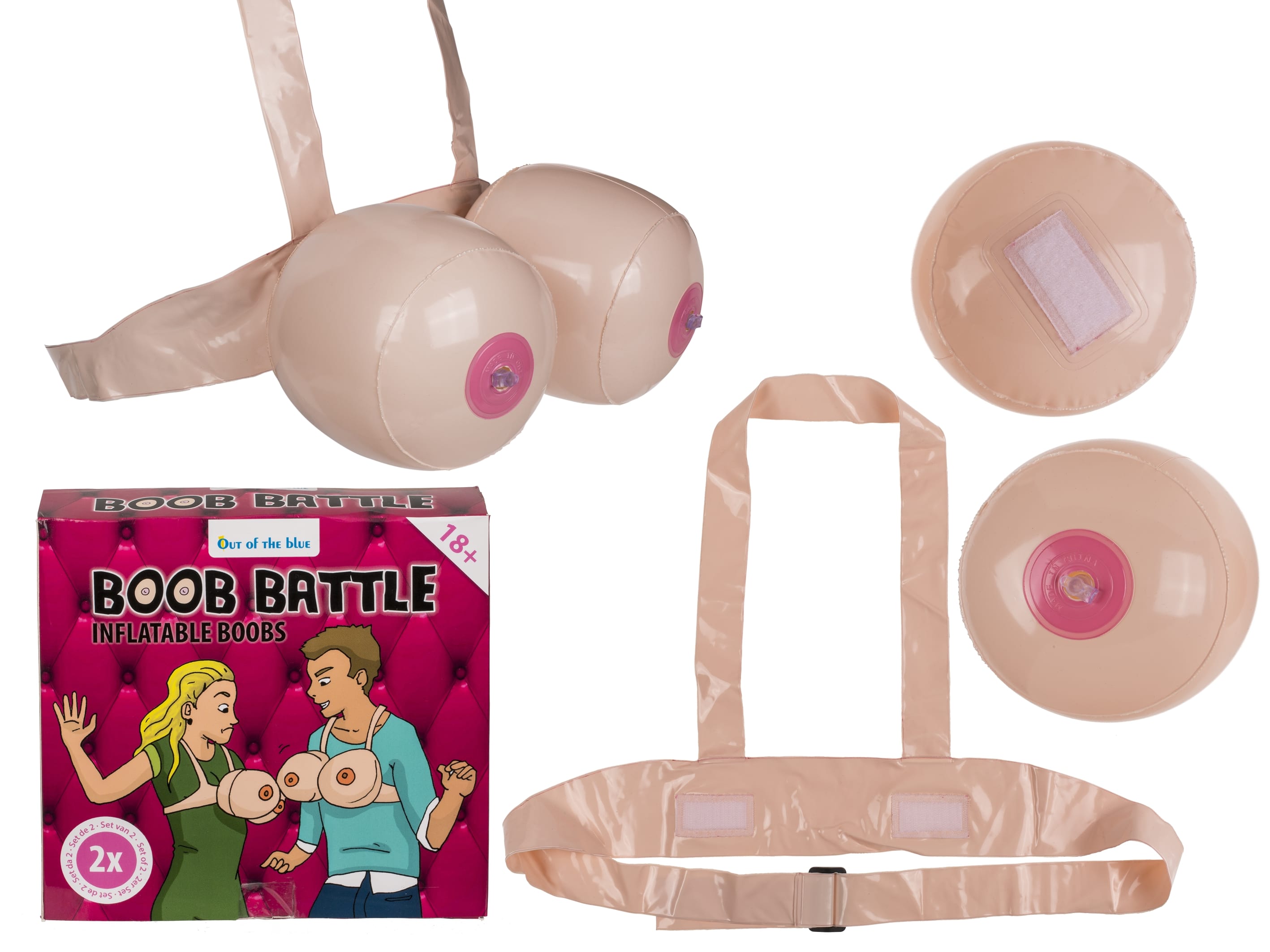 Sexy Boob Battle Aufblasbare Brüste