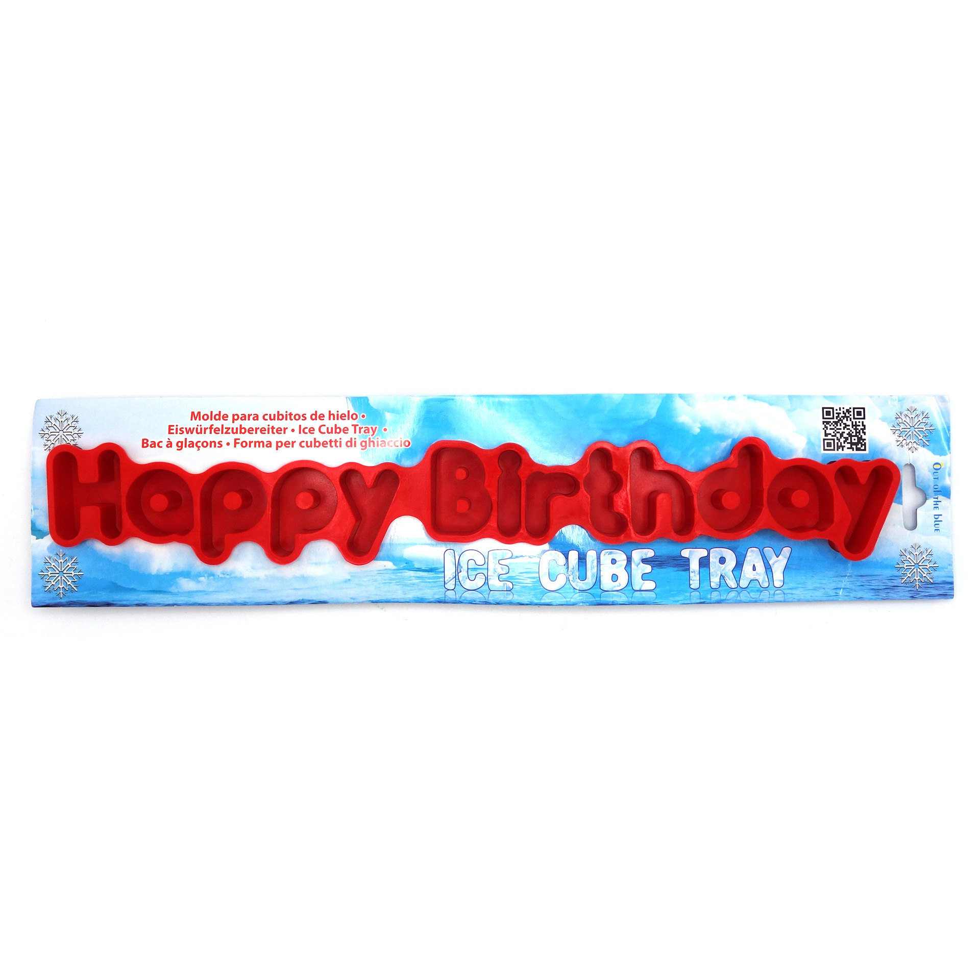 Eiswürfelzubereiter "Happy Birthday"