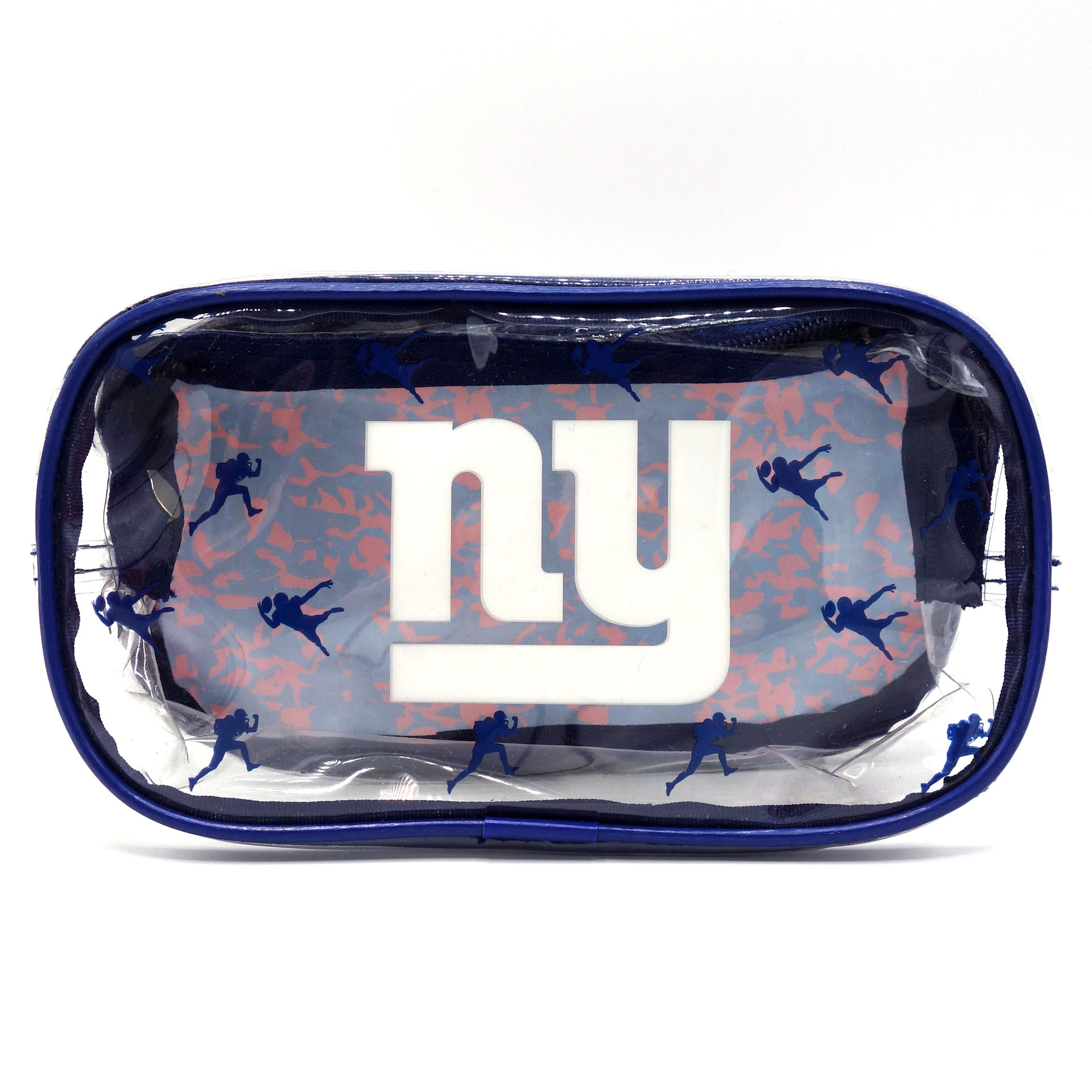 NFL New York Giants Stiftetasche Kramtasche Transparent   