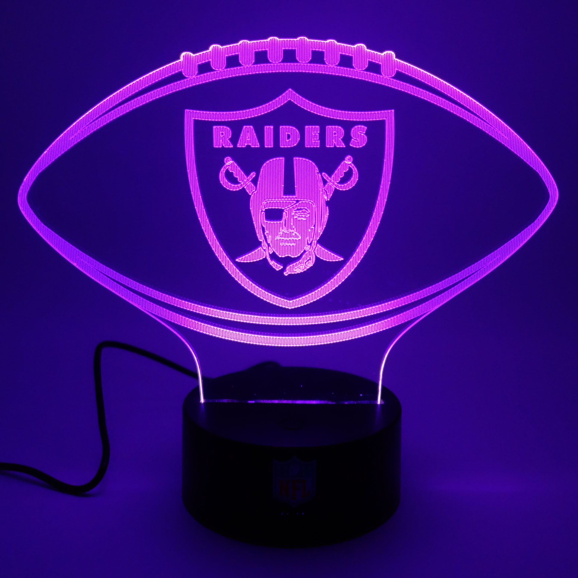 NFL Las Vegas Raiders LED-Leuchte Lampe