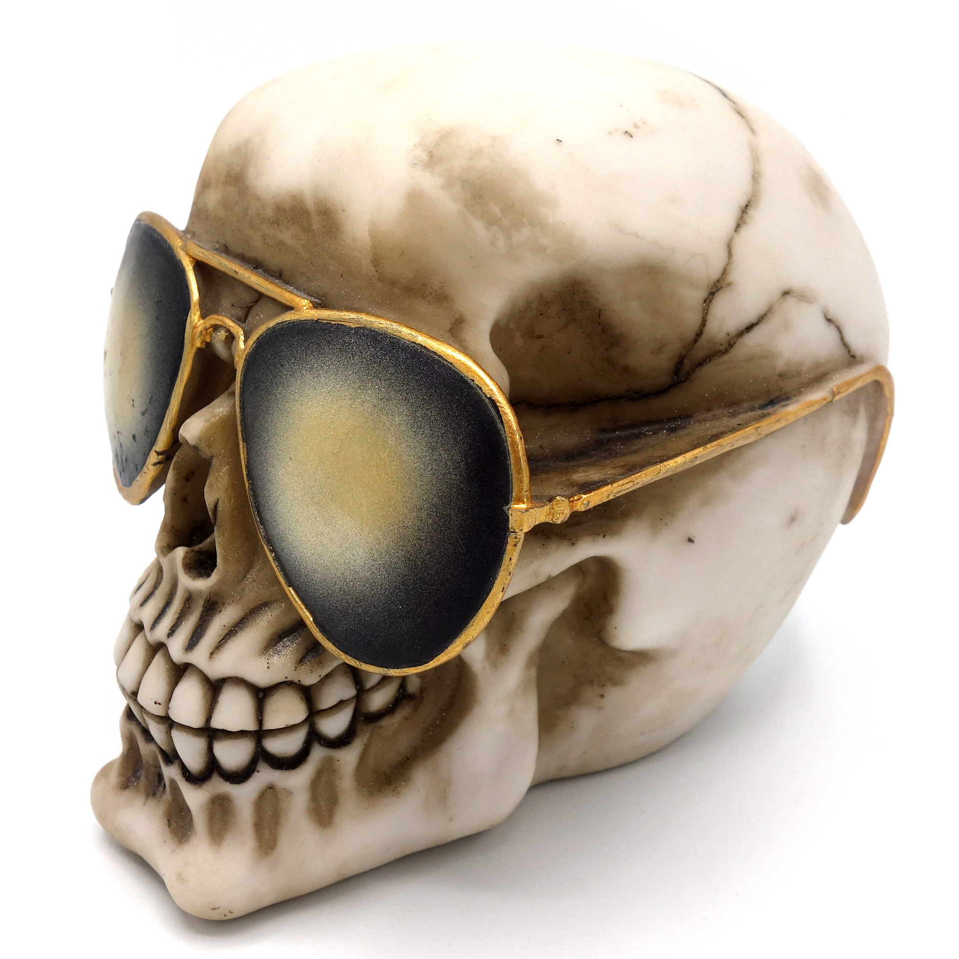 Spardose Totenkopf Sonnenbrille 