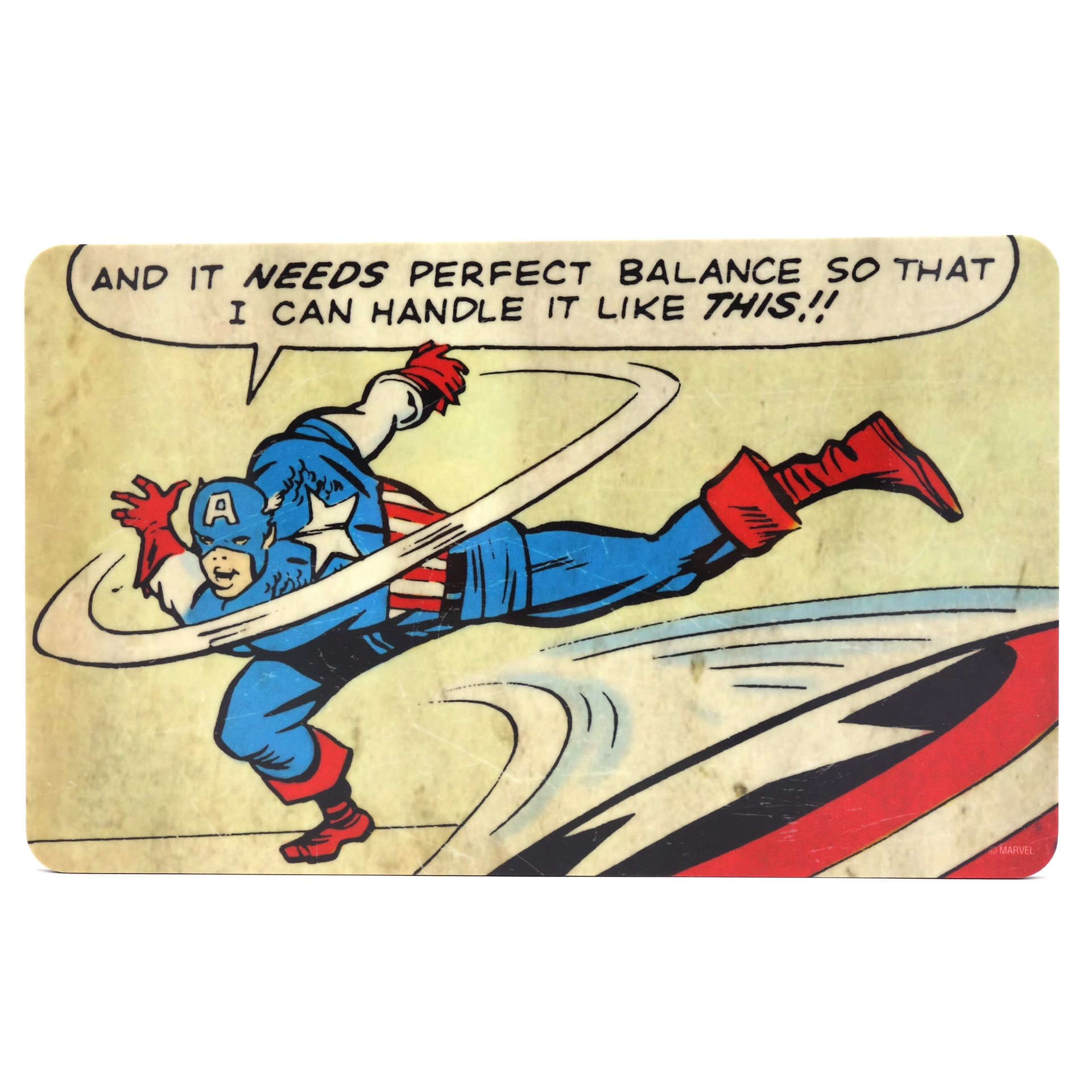 Frühstücksbrettchen Marvel Captain America "Perfect Balance"