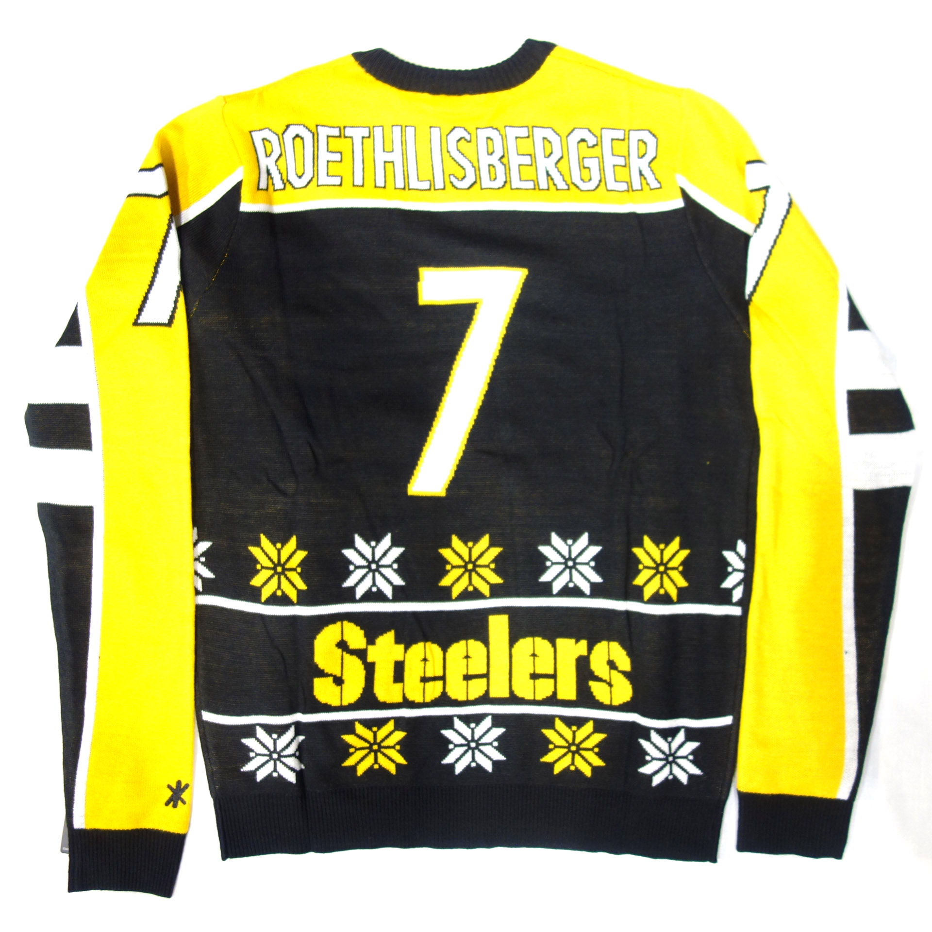 NFL Ugly Sweater Pittsburgh Steelers Roethilsberger Pullover