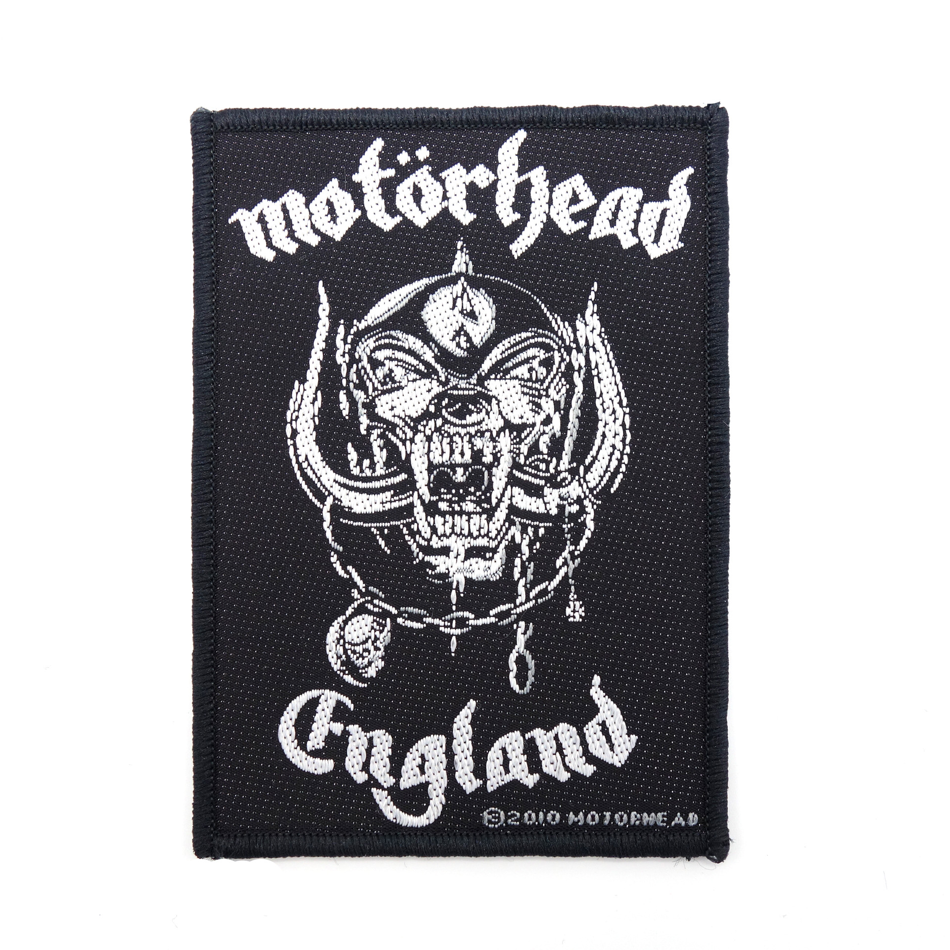Band Patch Motörhead England Aufnäher