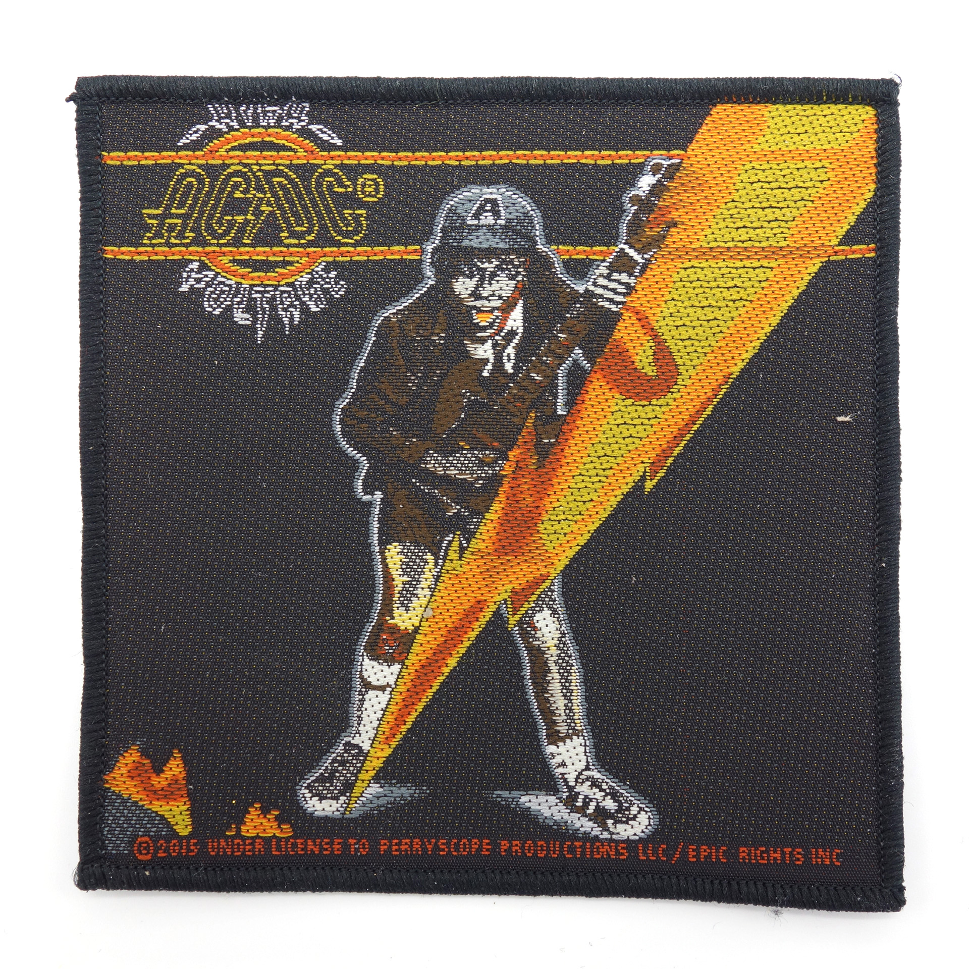 Band Patch AC/DC High Voltage Cover Aufnäher