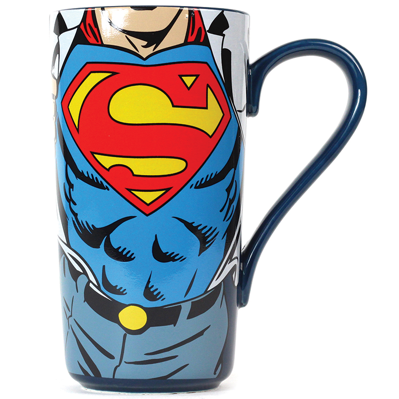 Superman Milchkaffee Tasse Latte Mug 