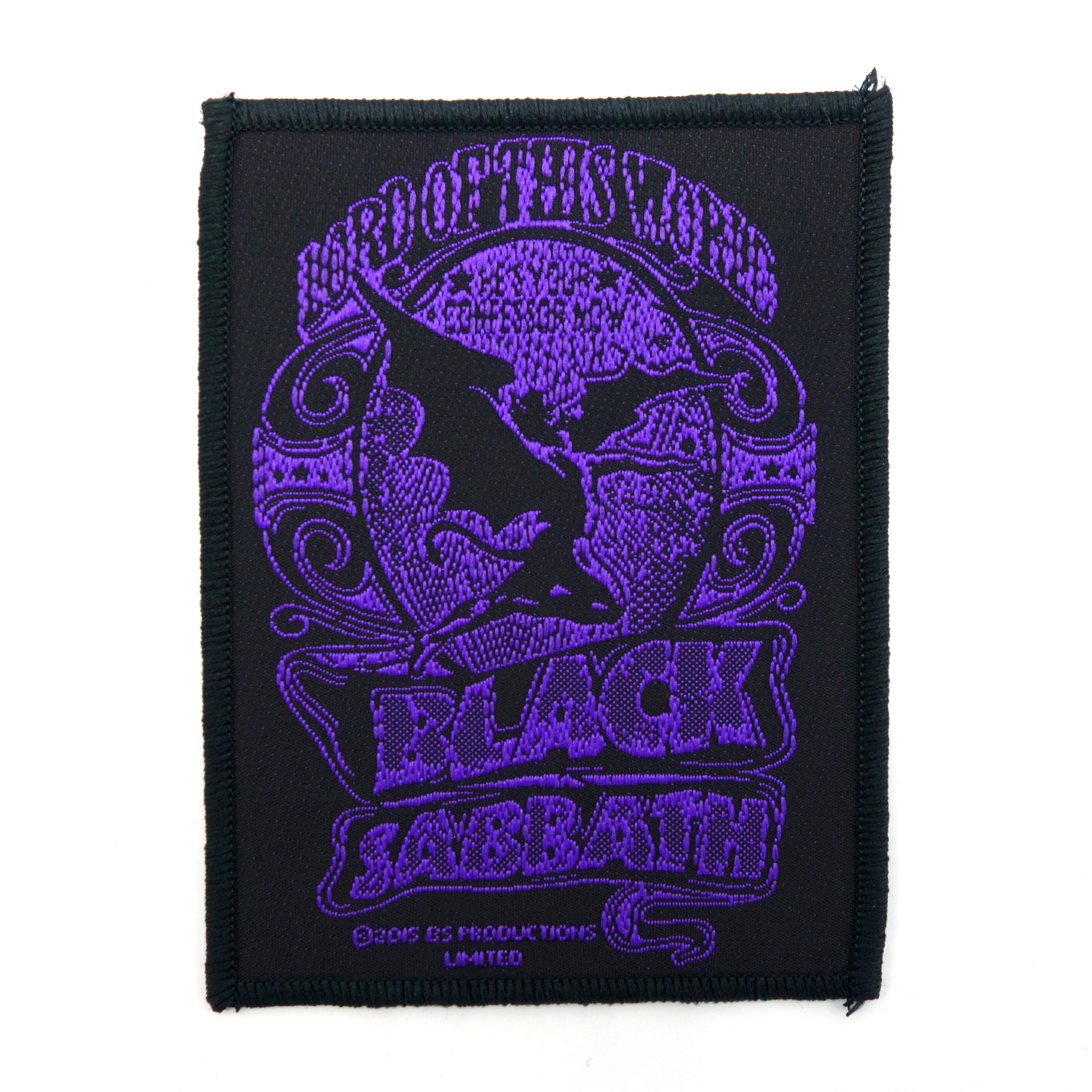 Band Patch Black Sabbath Lord Of This World Aufnäher