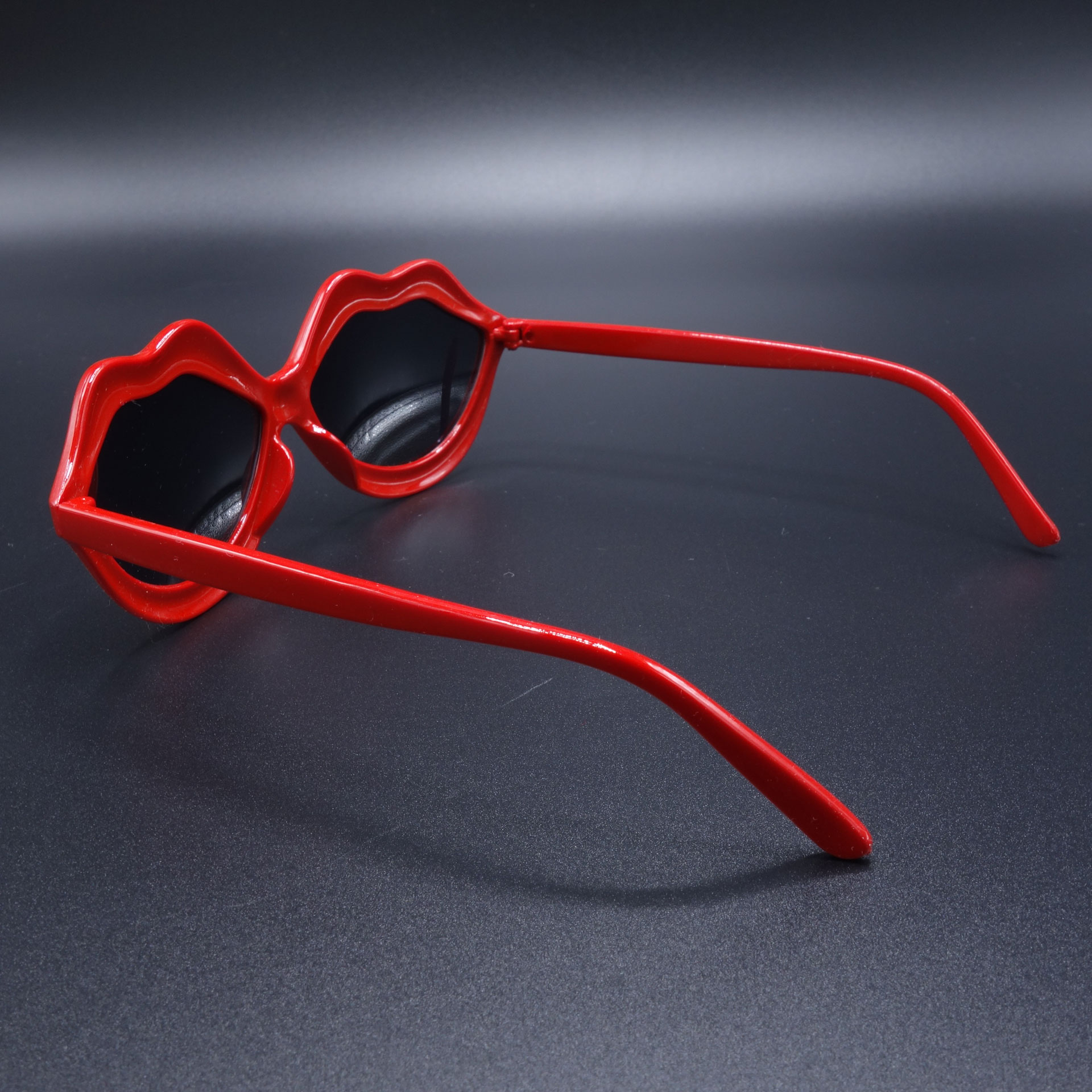 Partybrille Spassbrille Scherzarikel Brille Rote Lippen