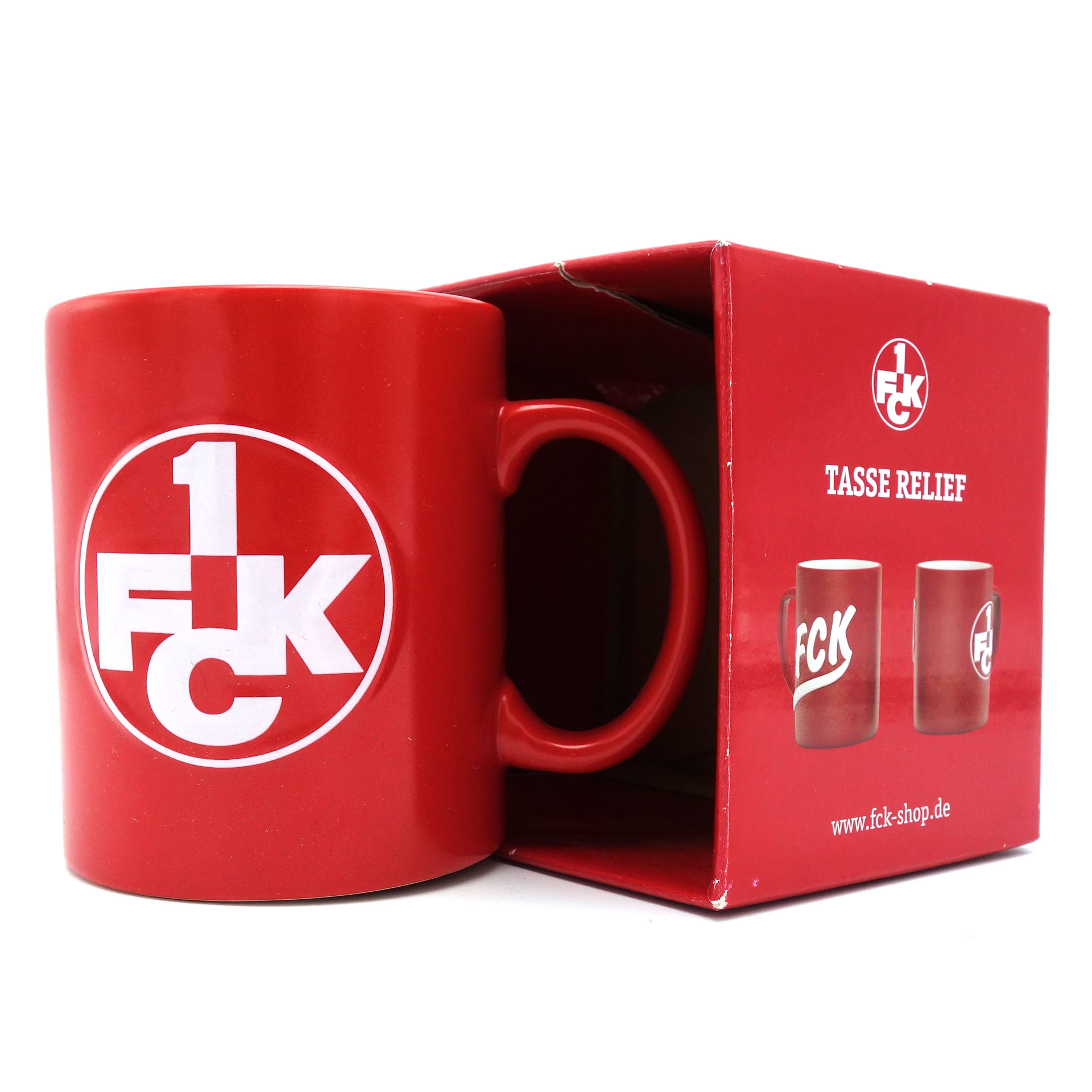 1.FC Kaiserslautern Tasse "Logo Relief" Becher