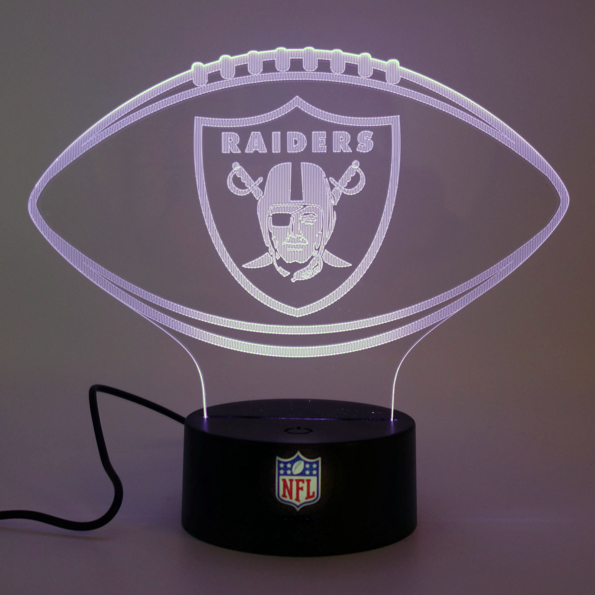 NFL Las Vegas Raiders LED-Leuchte Lampe