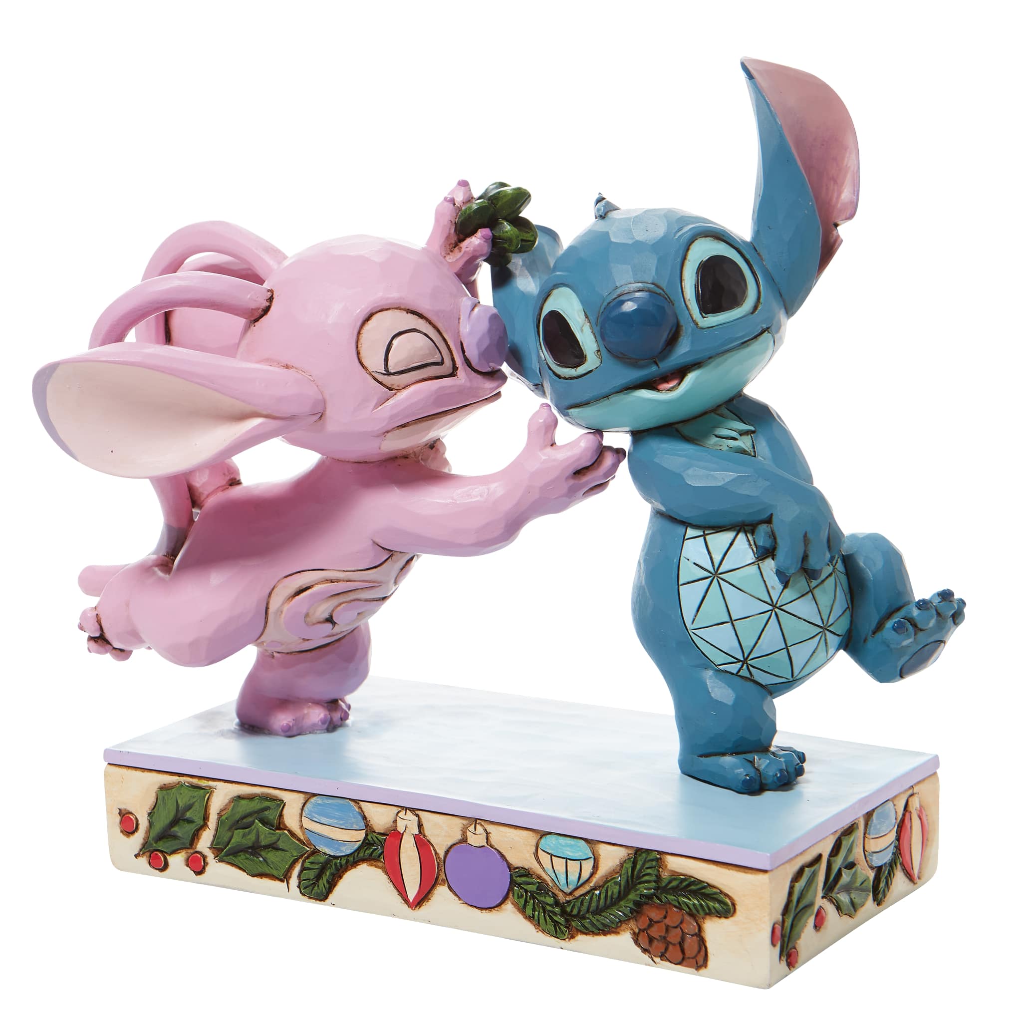 Sammelfigur Disney Stitch & Angel Lilo & Stitch Mistletoe Kisses