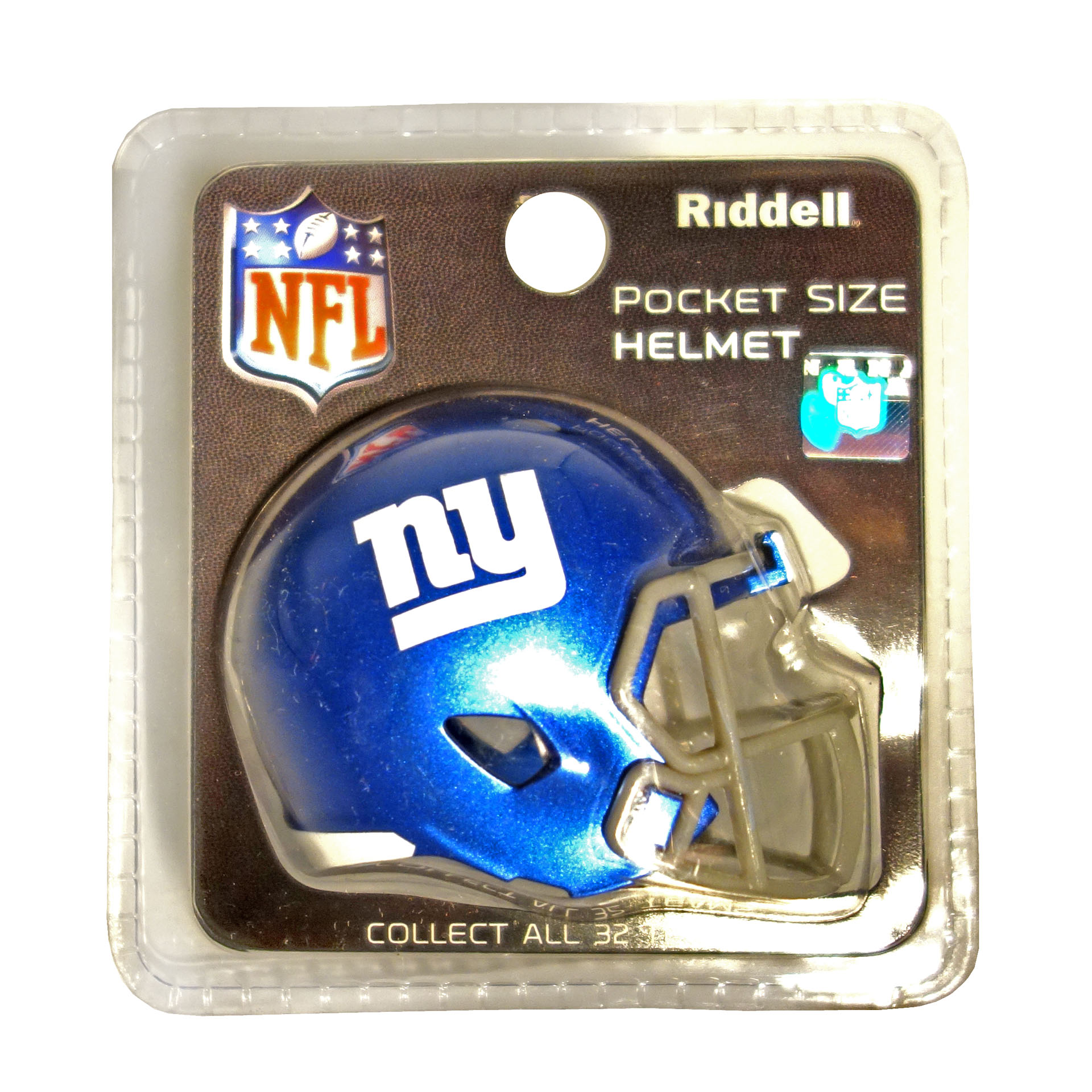 NFL Riddel Pocket Size Helm New York Giants