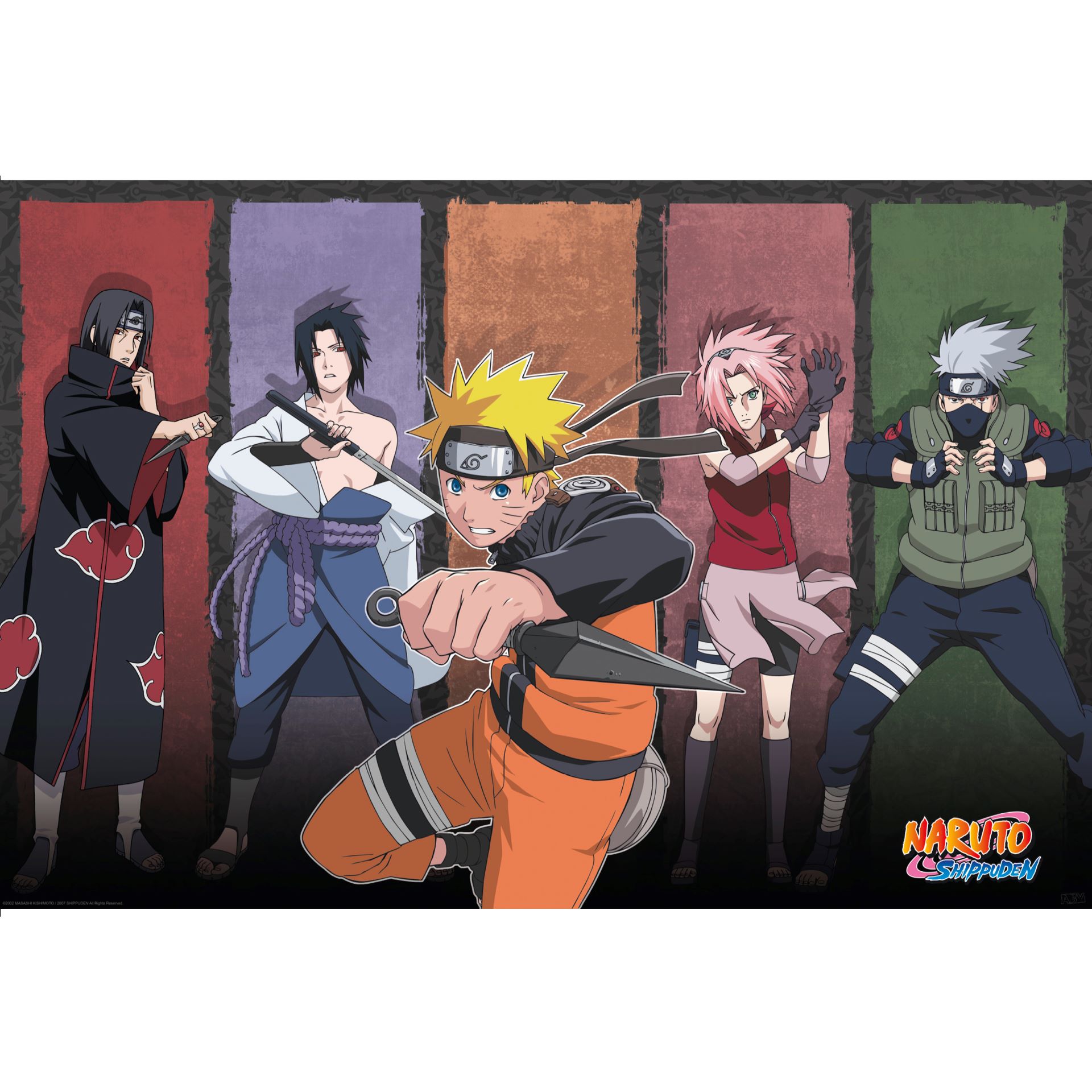 Poster Naruto Shippuden Naruto & allies