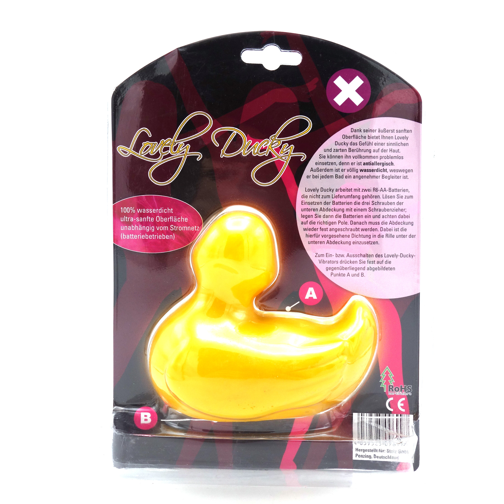 Vibrierende Massage Ente"Lovely Ducky"