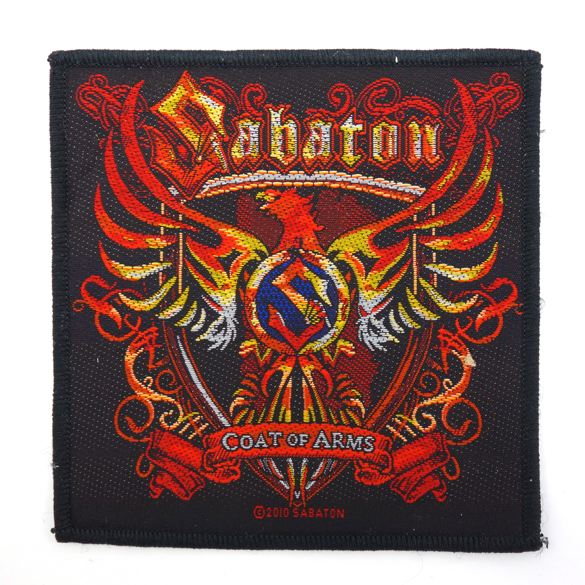 Band Patch Sabaton Coat Of Arms Aufnäher