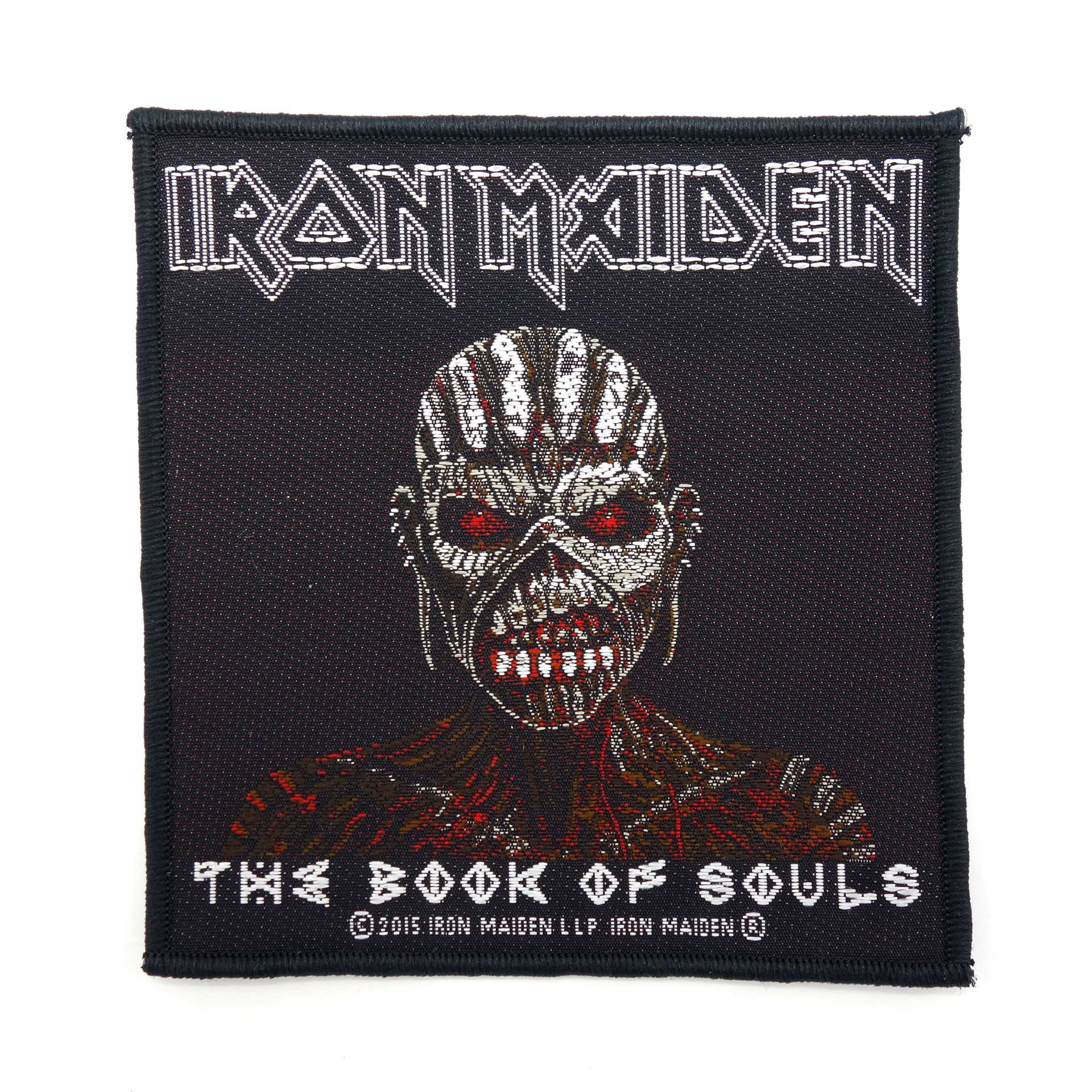 Band Patch Iron Maiden The Book Of Souls Aufnäher
