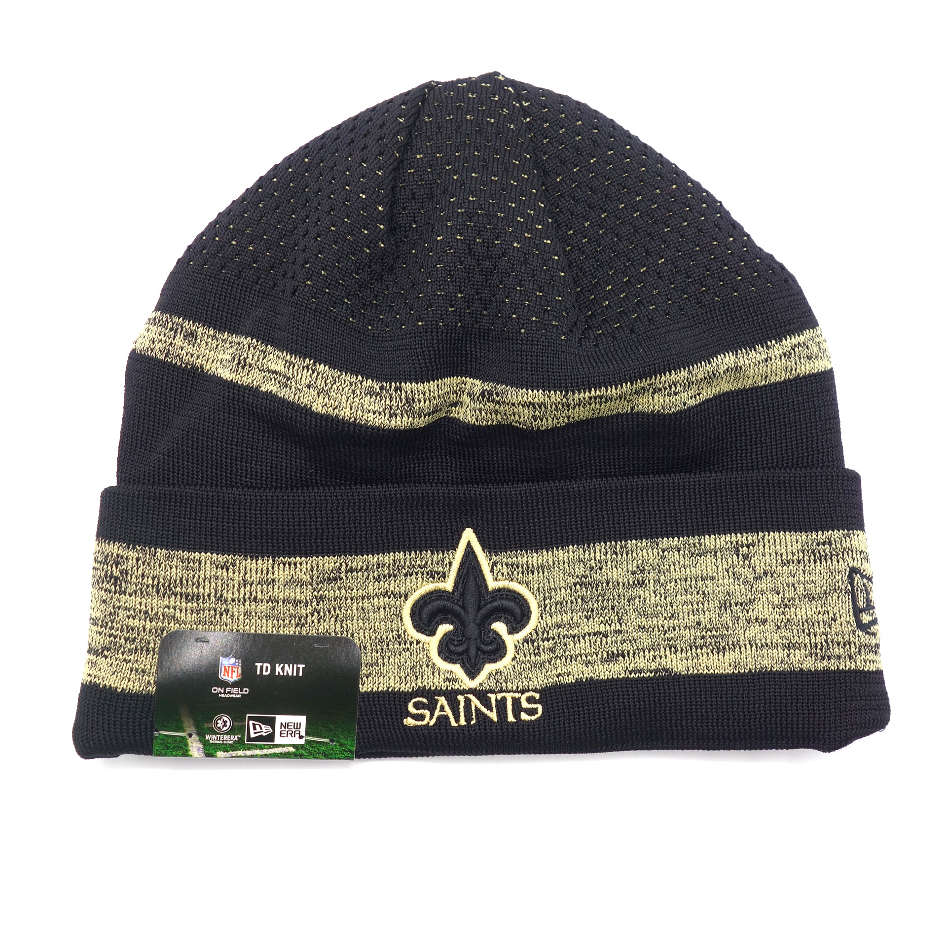 NFL Beanie Mütze New Orleans Saints Tech Knit Neo