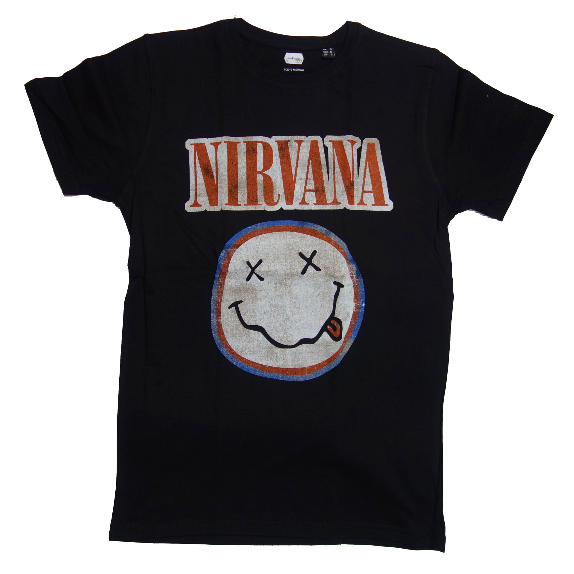 T-Shirt Nirvana Distressed Logo