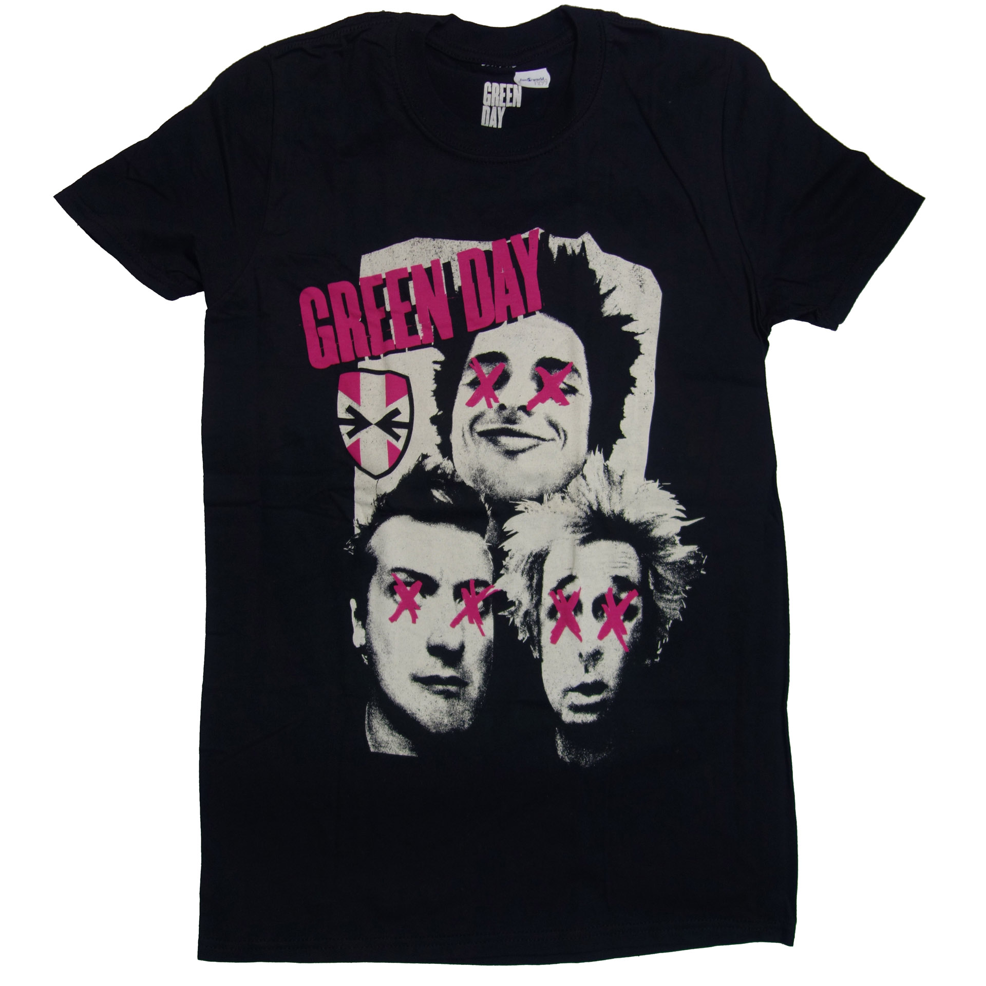 T-Shirt Green Day Patchwork