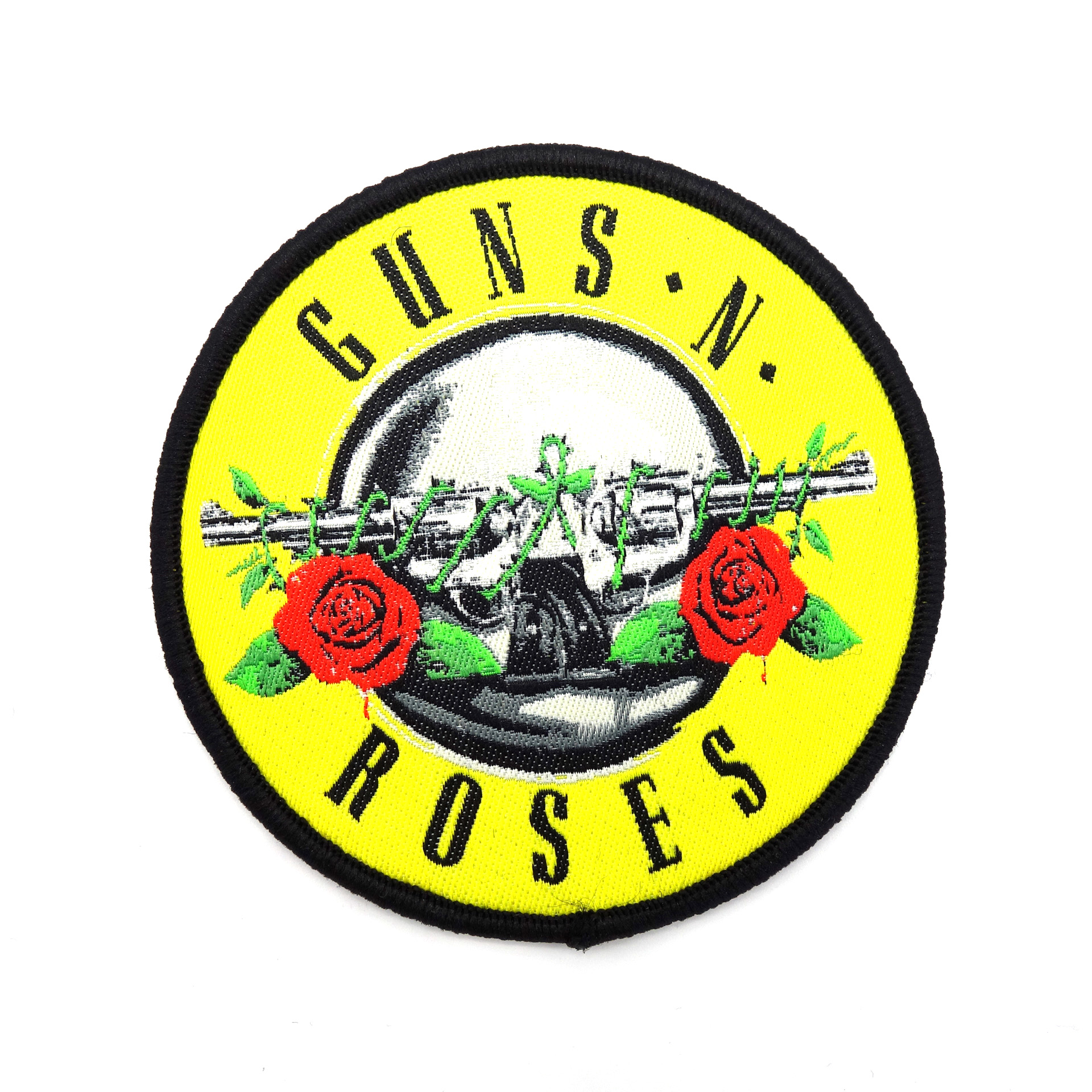 Band Patch Guns'n'Roses Logo Rund Aufnäher