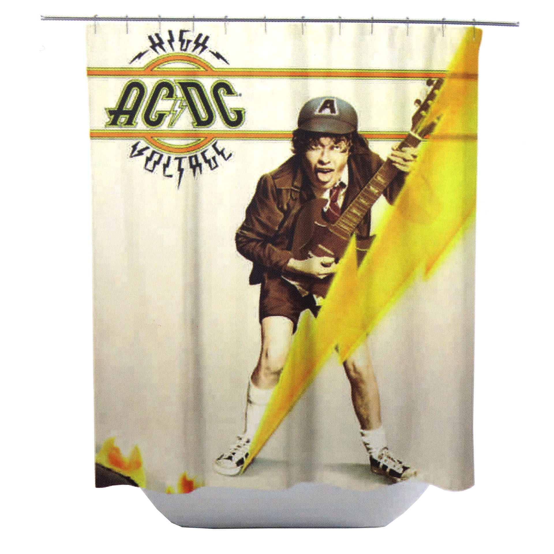 Duschvorhang AC/DC High Voltage 