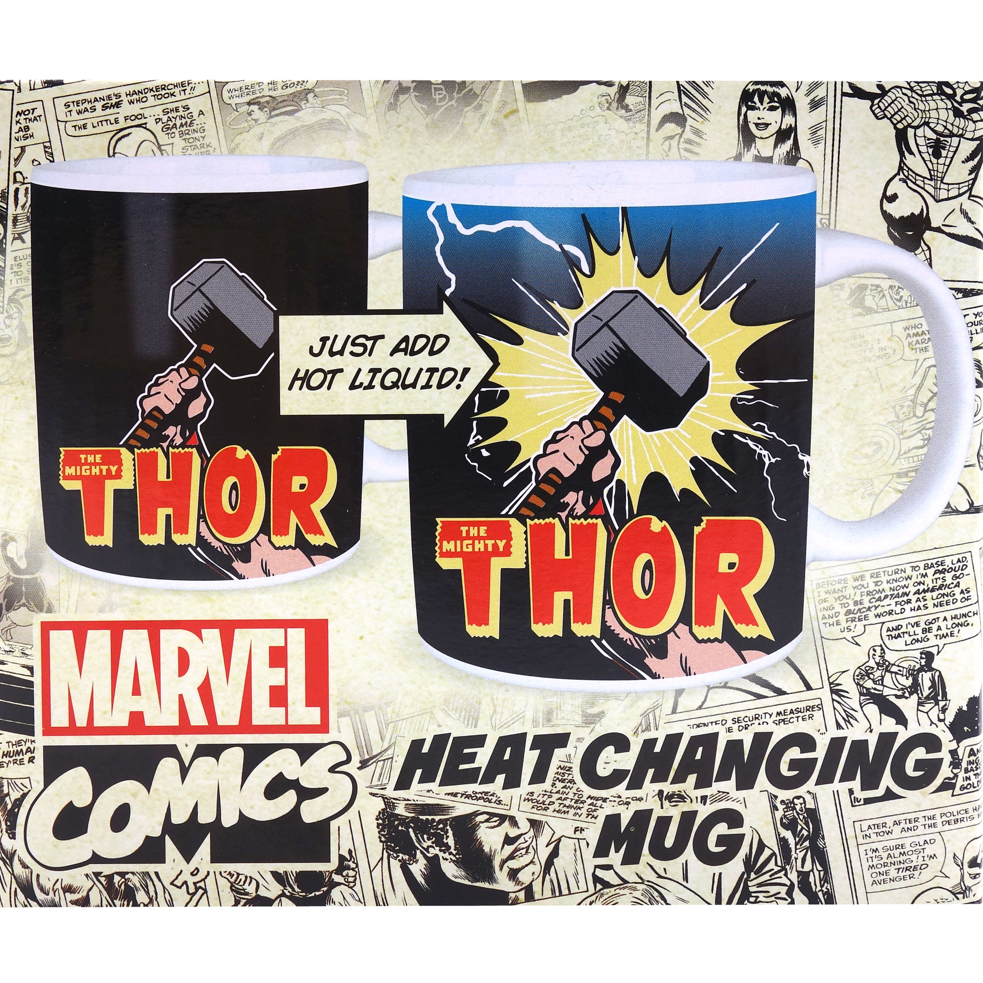 Thor Zaubertasse The Mighty Thor Heat Changing Mug