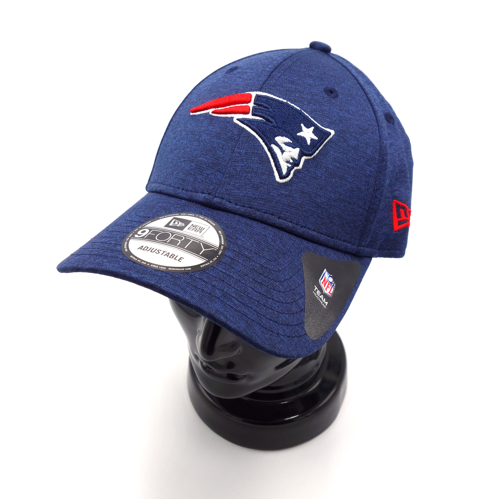 NFL New Era Adjustable Cap New England Patriots Blau