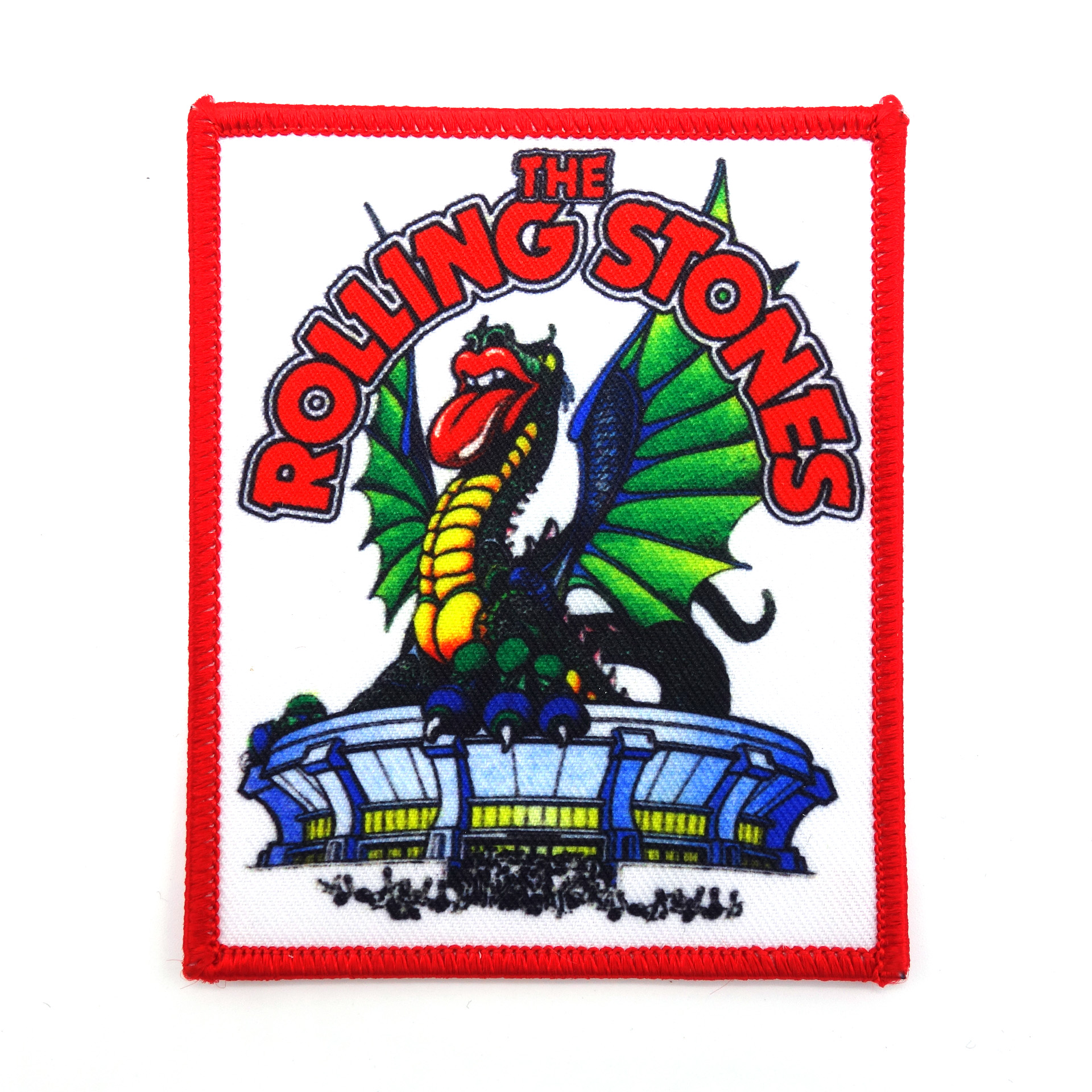 Band Patch The Rolling Stones Dragon Aufnäher
