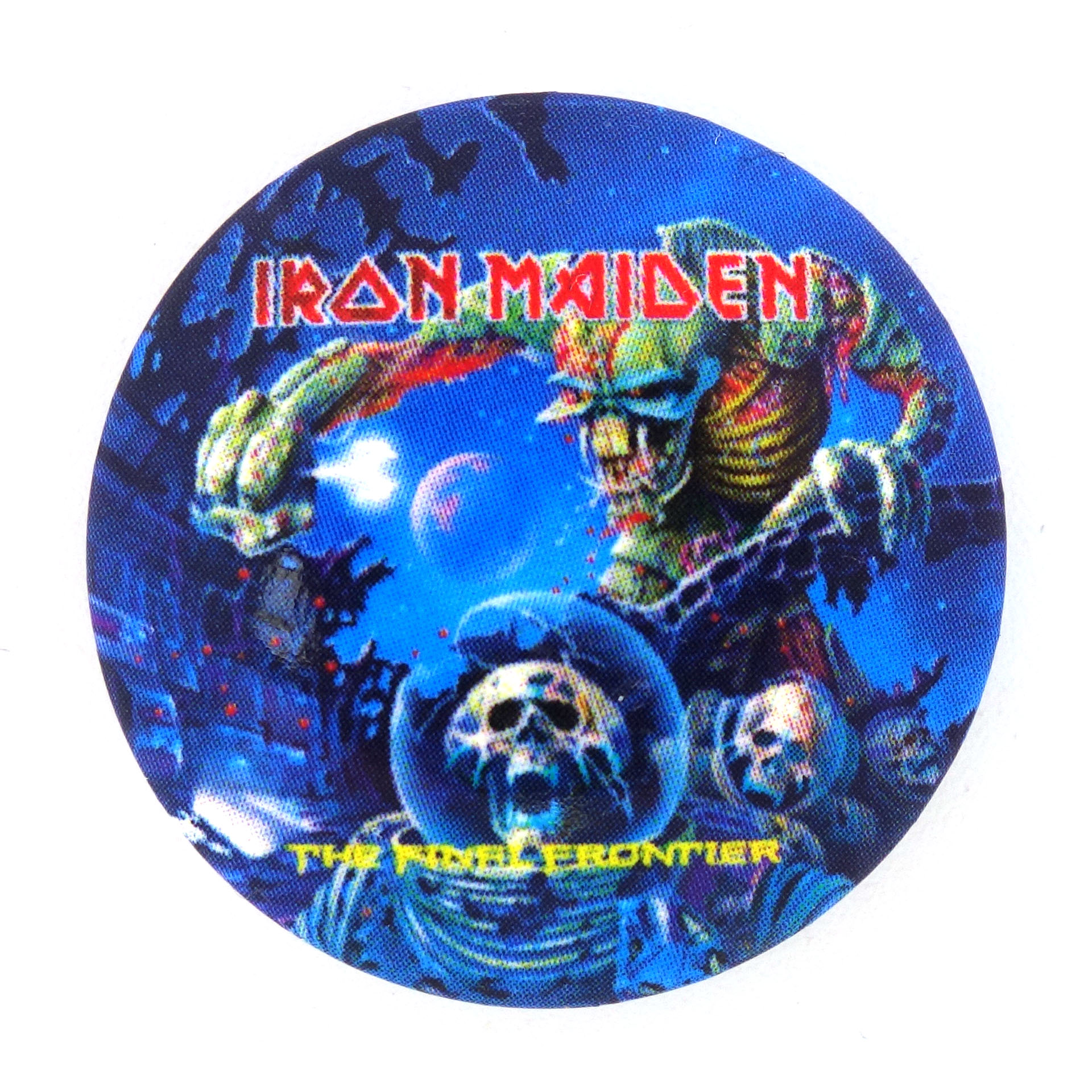 Iron Maiden Button The Final Frontier