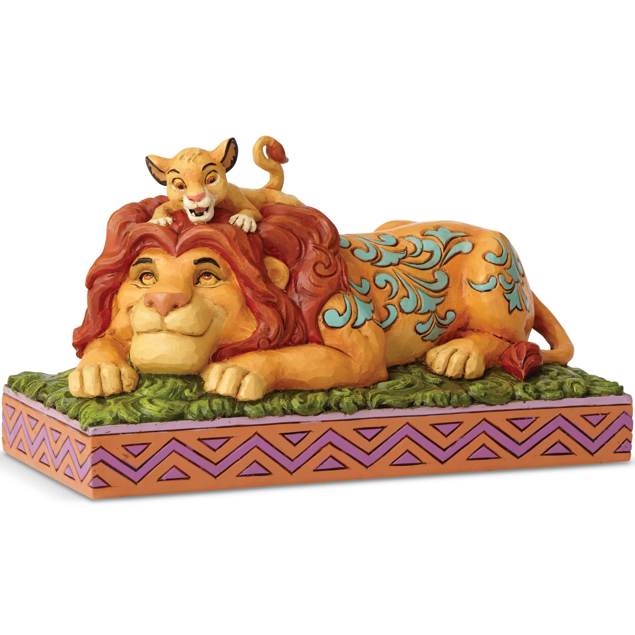 Sammelfigur Disney König Der Löwen Mufasa & Simba The Lion King A Father's Pride