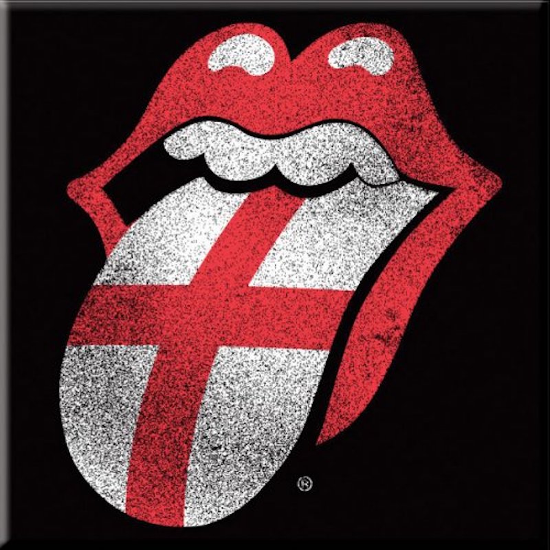 Magnet The Rolling Stones Zunge England Flagge Kühlschrankmagnet