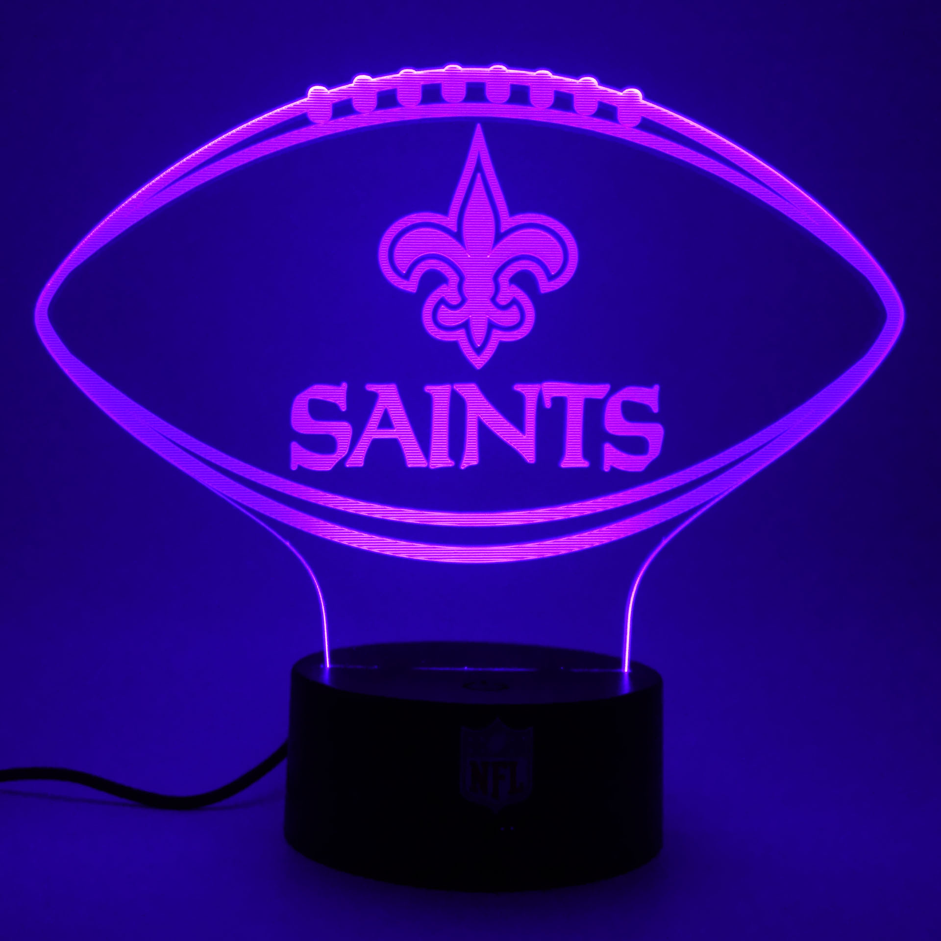 NFL New Orleans Saints LED-Leuchte Lampe