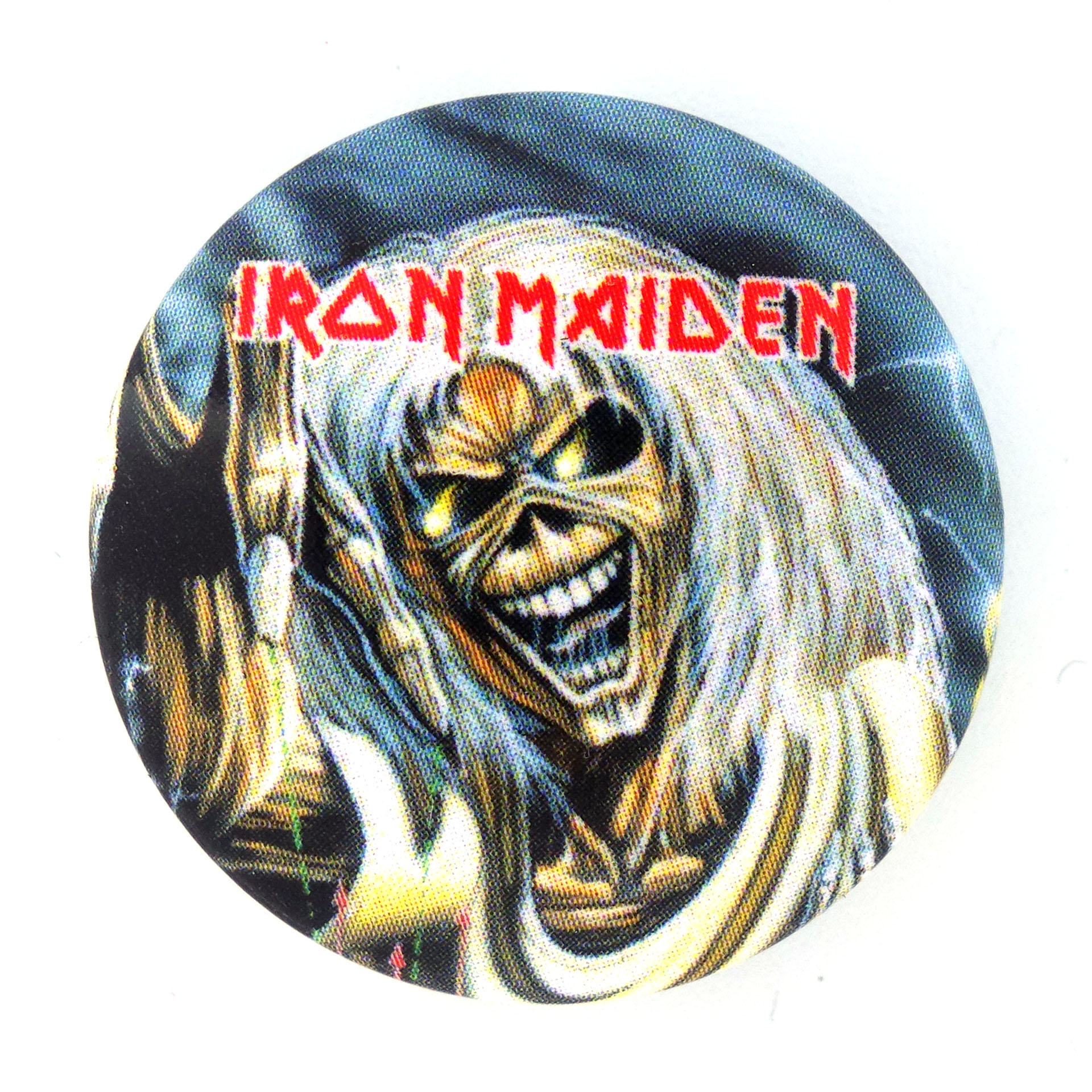 Iron Maiden Button The Number Of The Beast