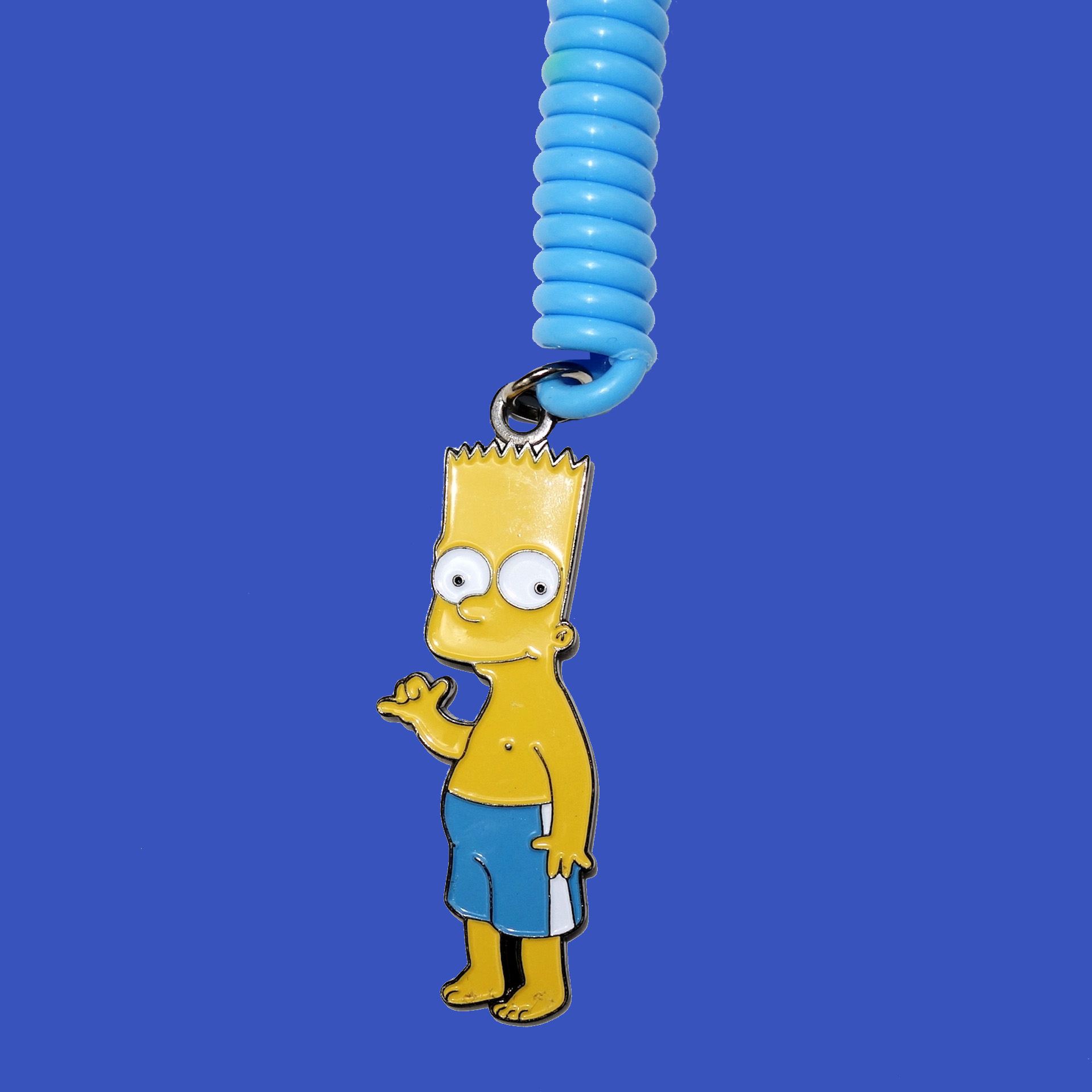 The Simpsons Schlüsselanhänger Spirale Bart In Shorts